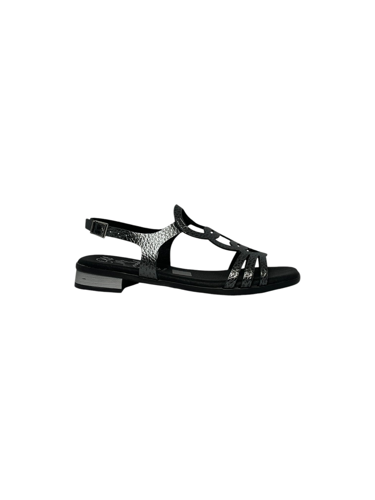 Oh My Sandals 5339 Etain Cuir