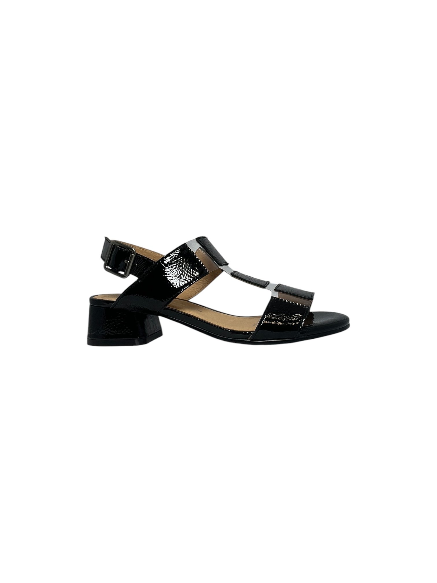 Tamara Angelic Noir Cuir Verni
