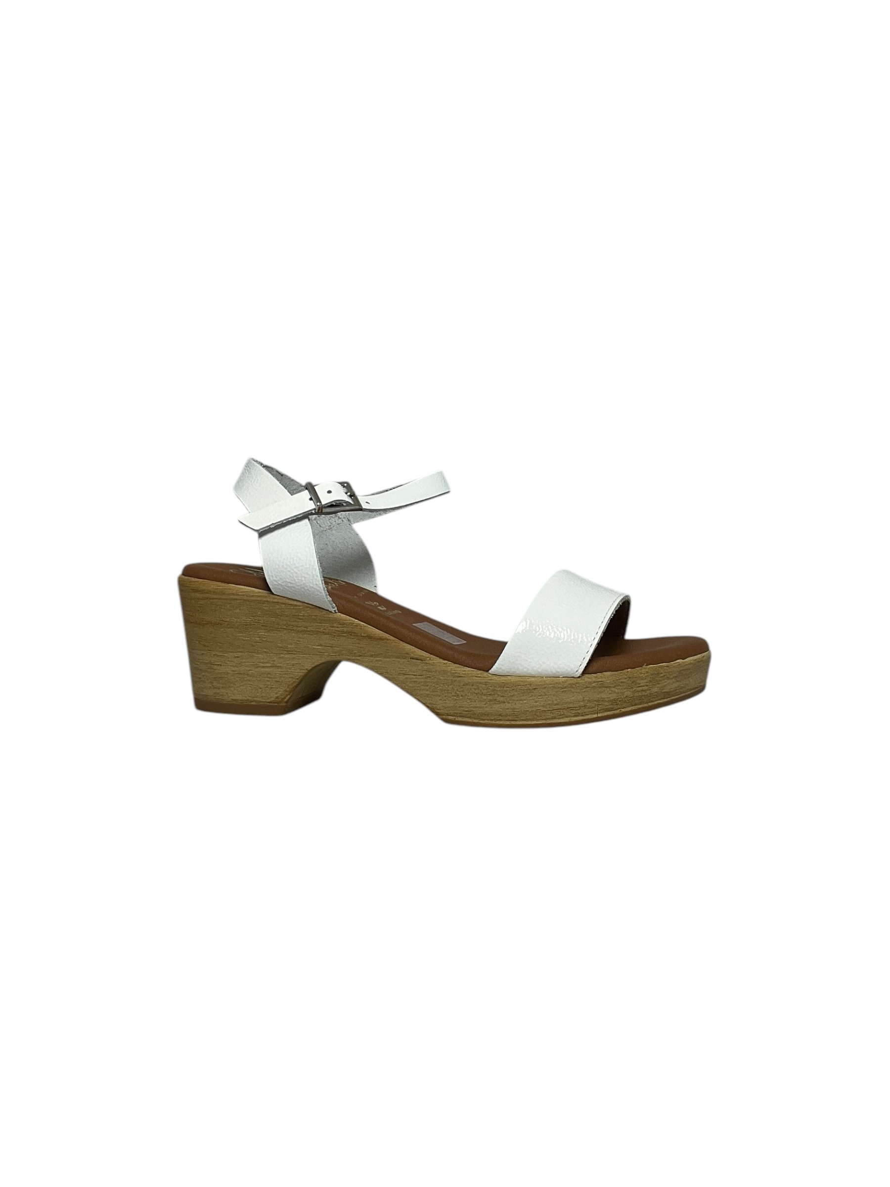 Oh My Sandals 5376 Blanc Cuir