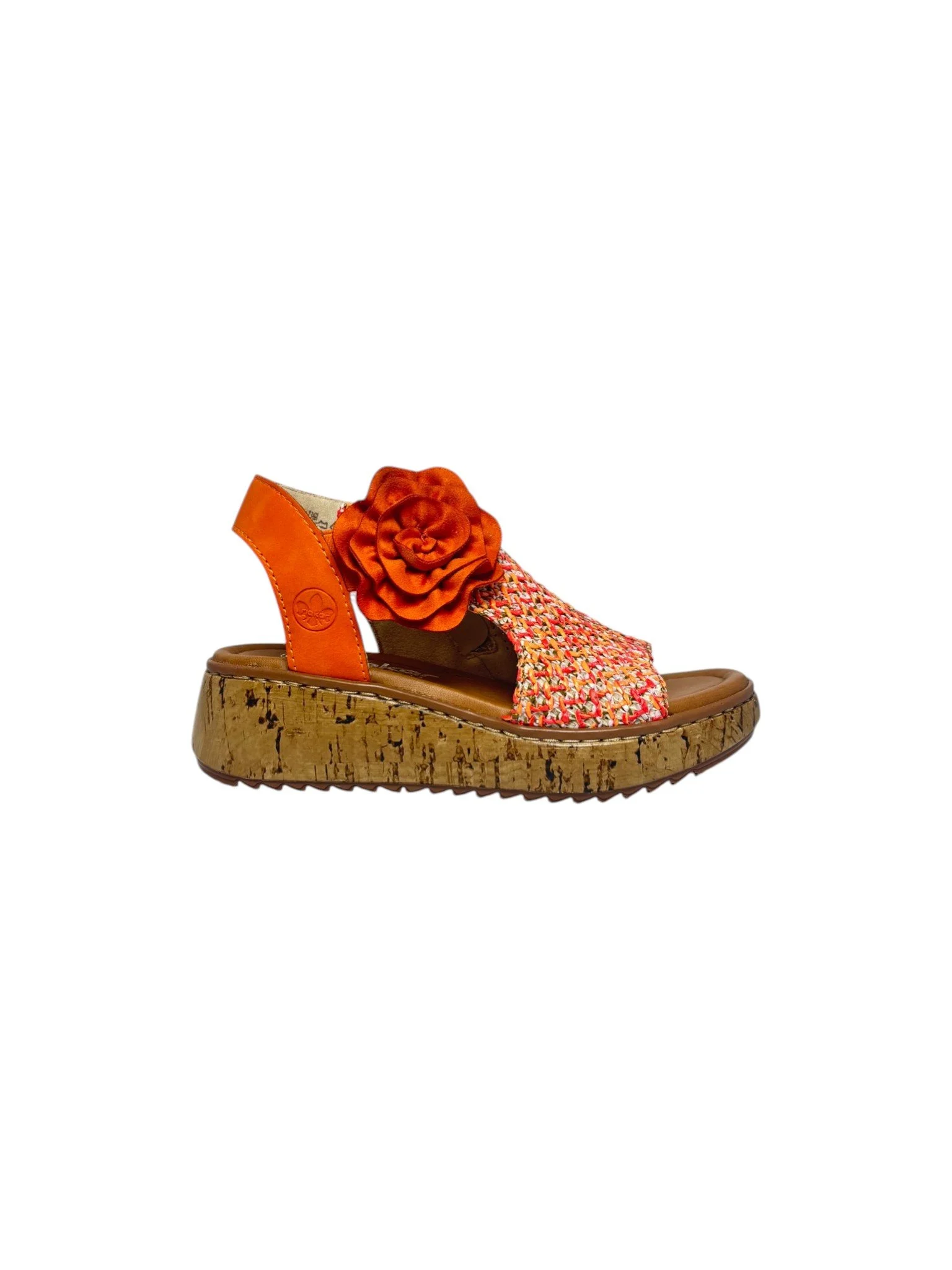 Rieker V1783-90 Orange/Fleur