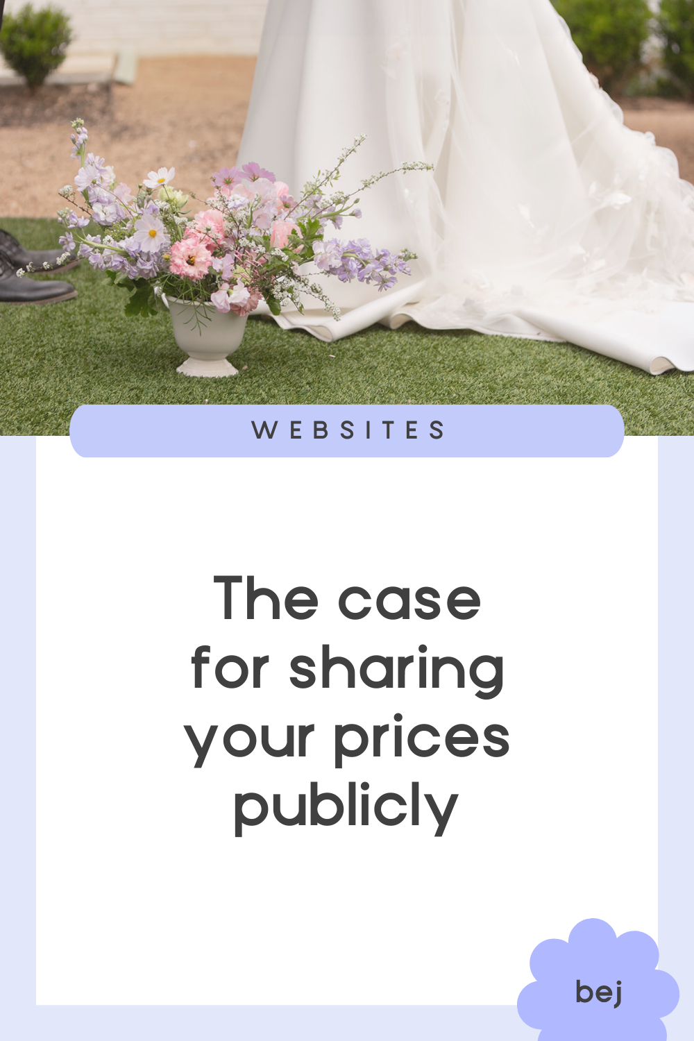 Why hiding your prices is hurting your wedding business
