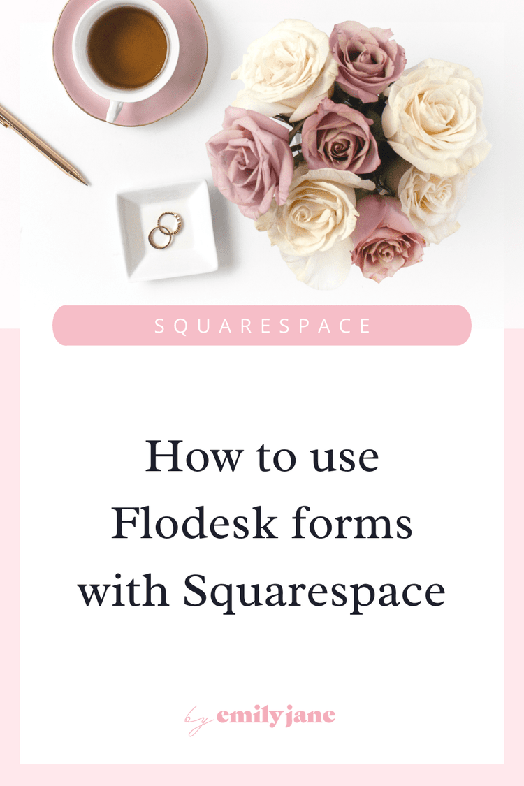 How to create a Flodesk form & add it to your Squarespace site —By ...