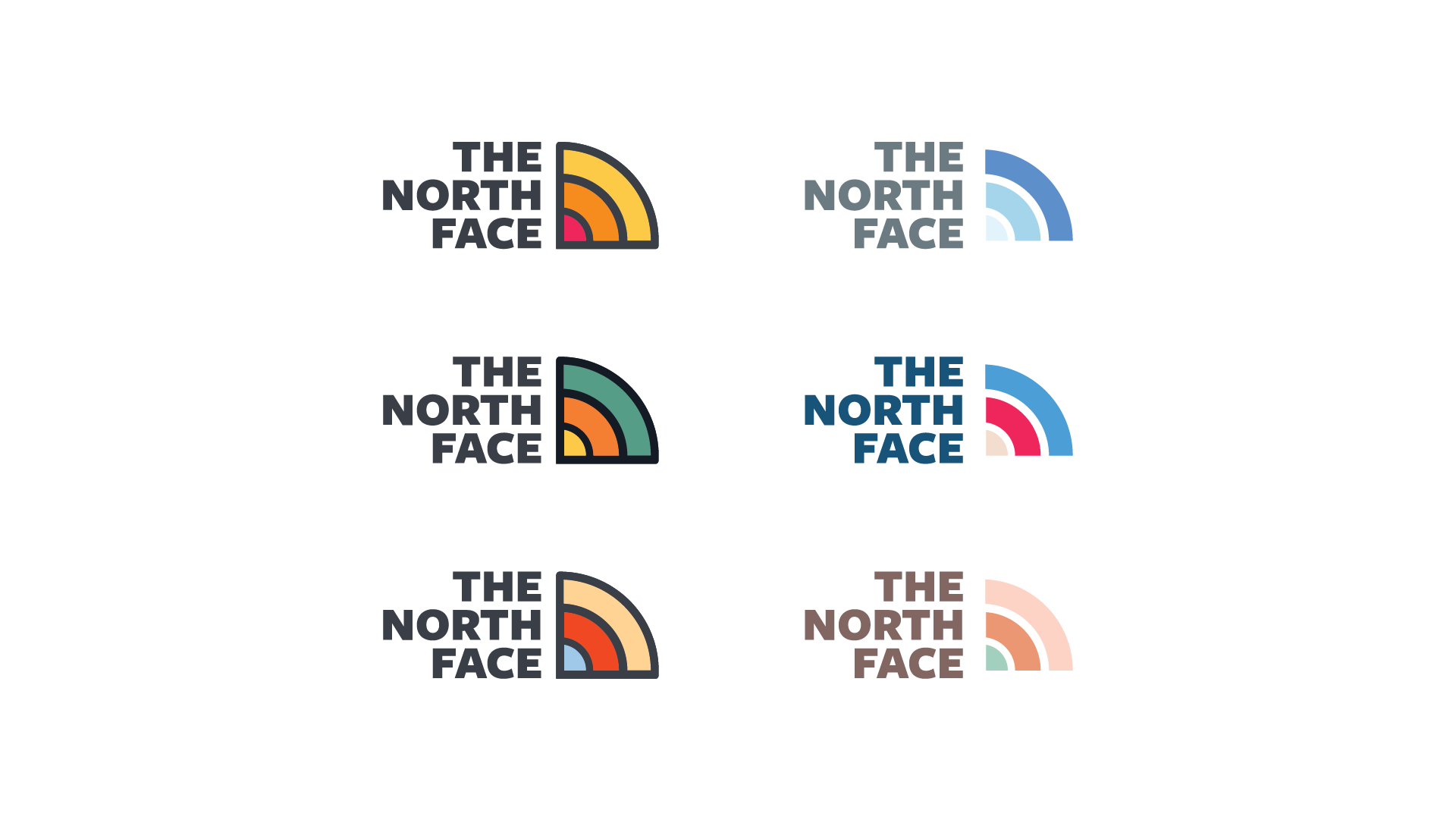 north face logo png