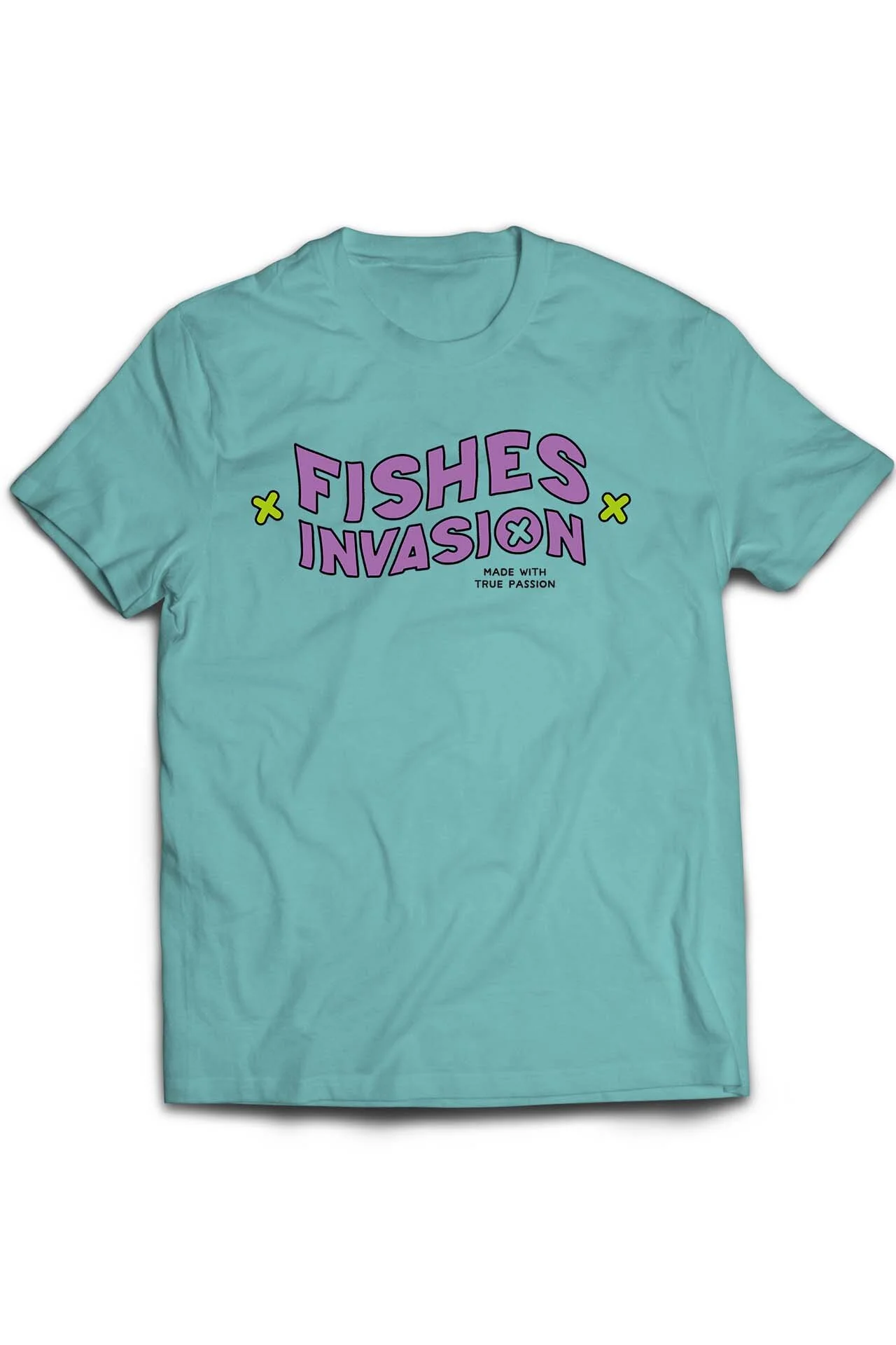 TRUEPASSION T SHIRT - Truepassion Merio Fishes Invasion T Shirt - View 1 Detail