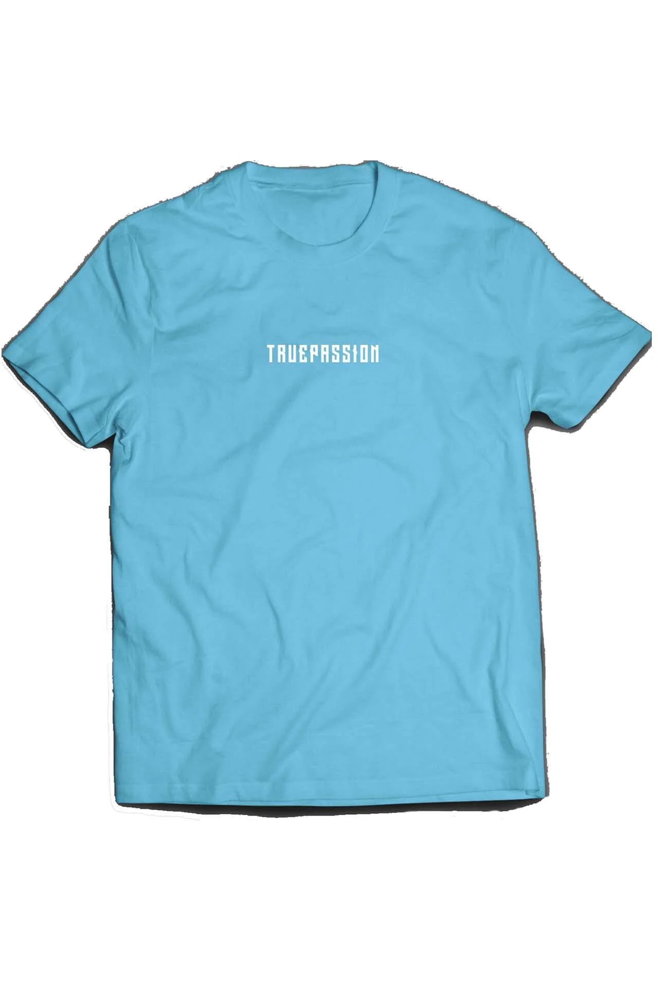 TRUEPASSION T SHIRT - Truepassion Classic Baby Blue T Shirt - View 1 Detail