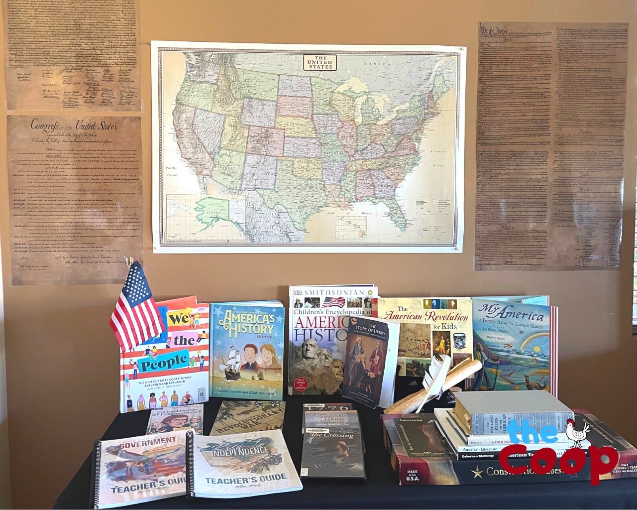 American History Unit Display