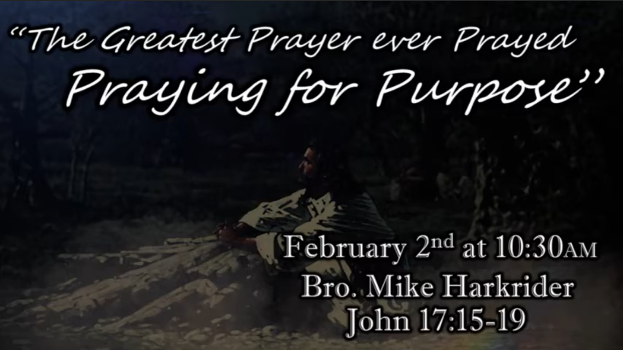 Praying for Purpose