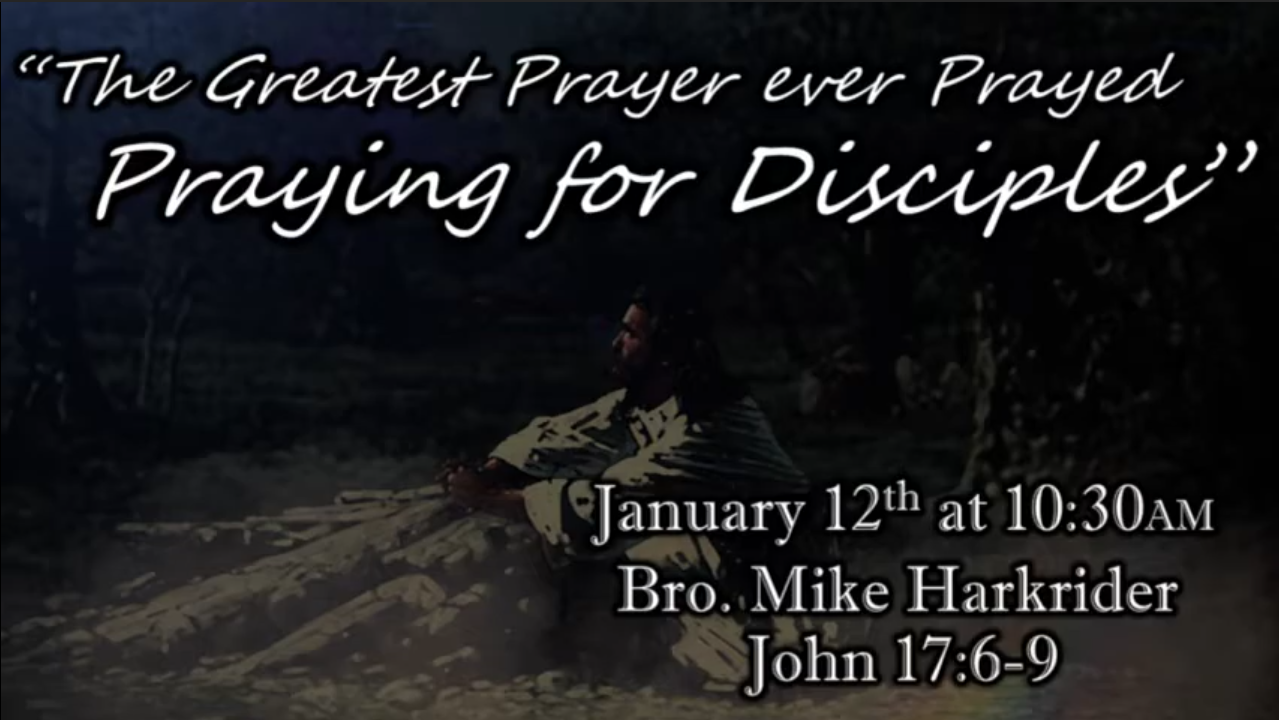 Praying for Disciples