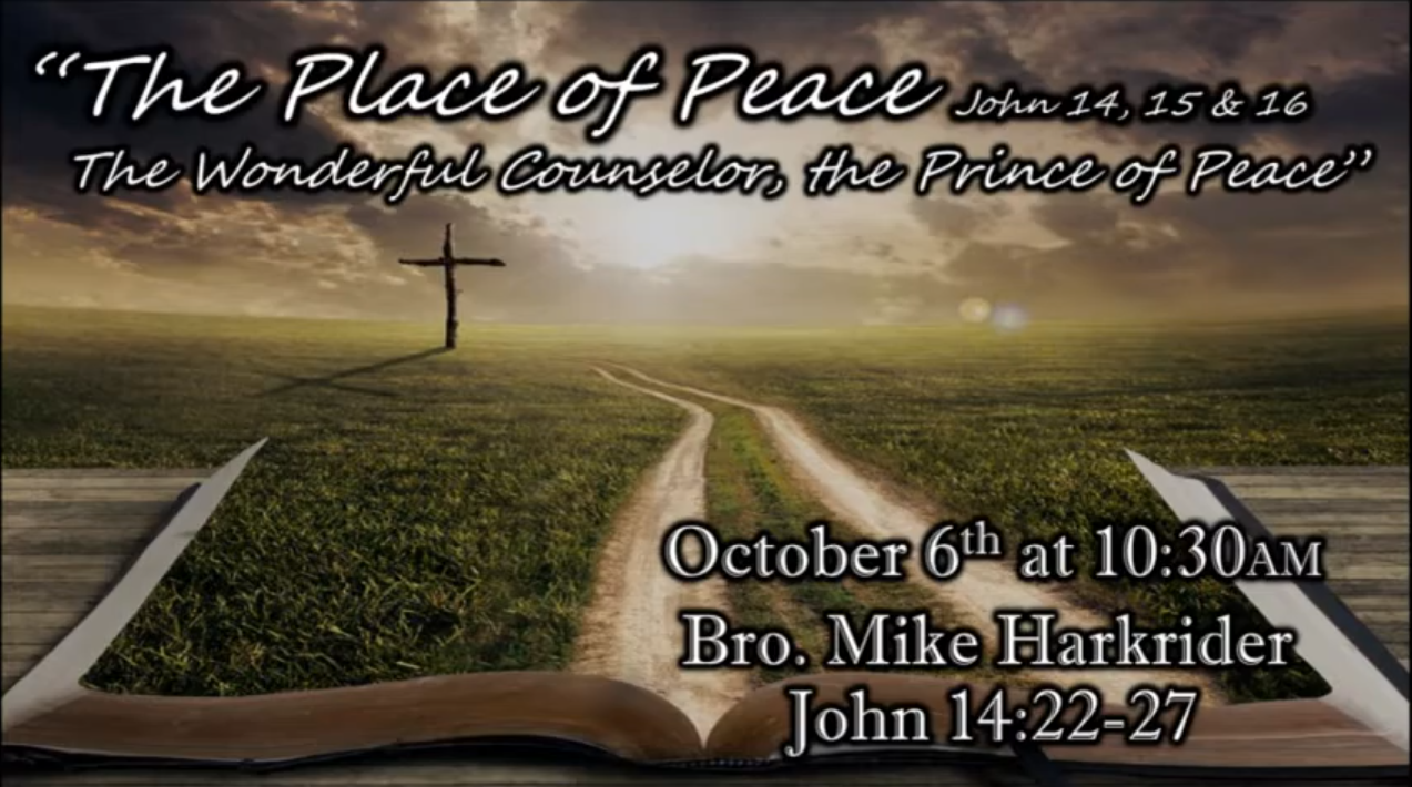 The Place of Peace - The Wonderful Counselor, Prince of Peace