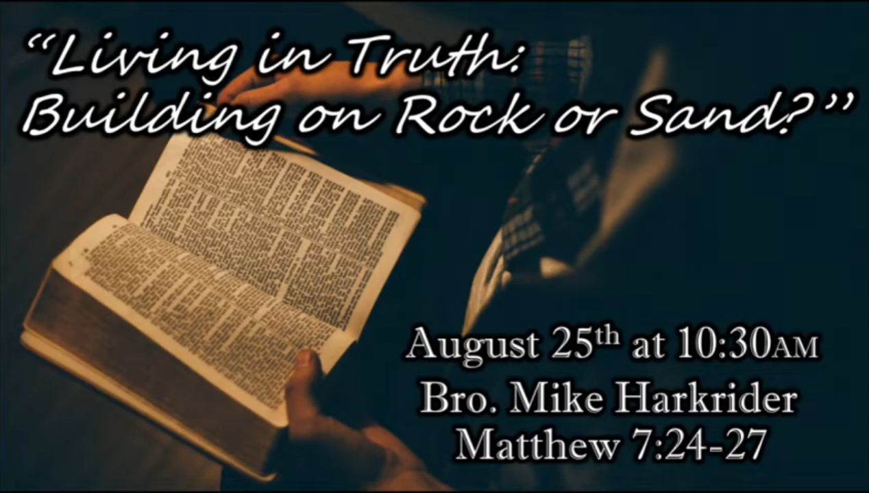 Living in Truth - Building on Rock or Sand?