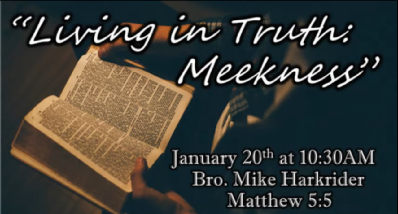 Living in Truth:  Meekness