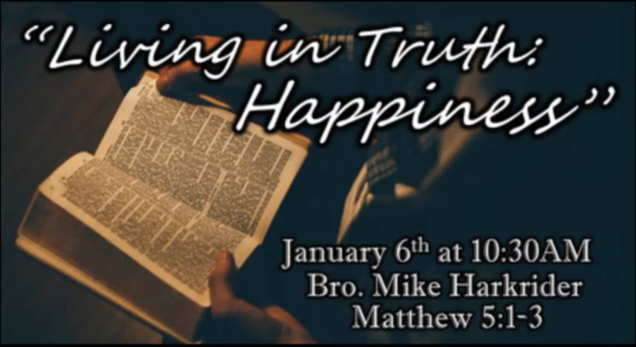 Living in Truth:  Happiness