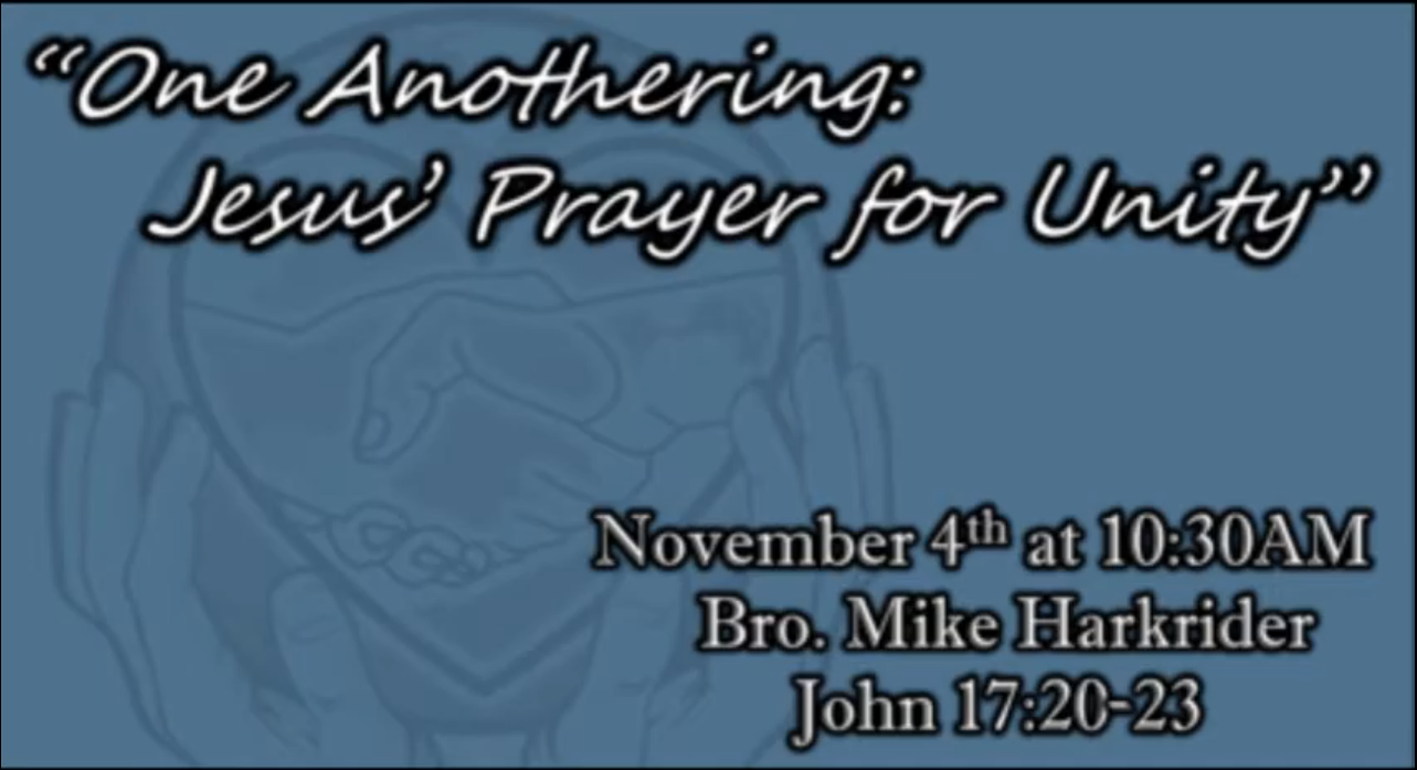 One Anothering:  Jesus' Prayer for Unity
