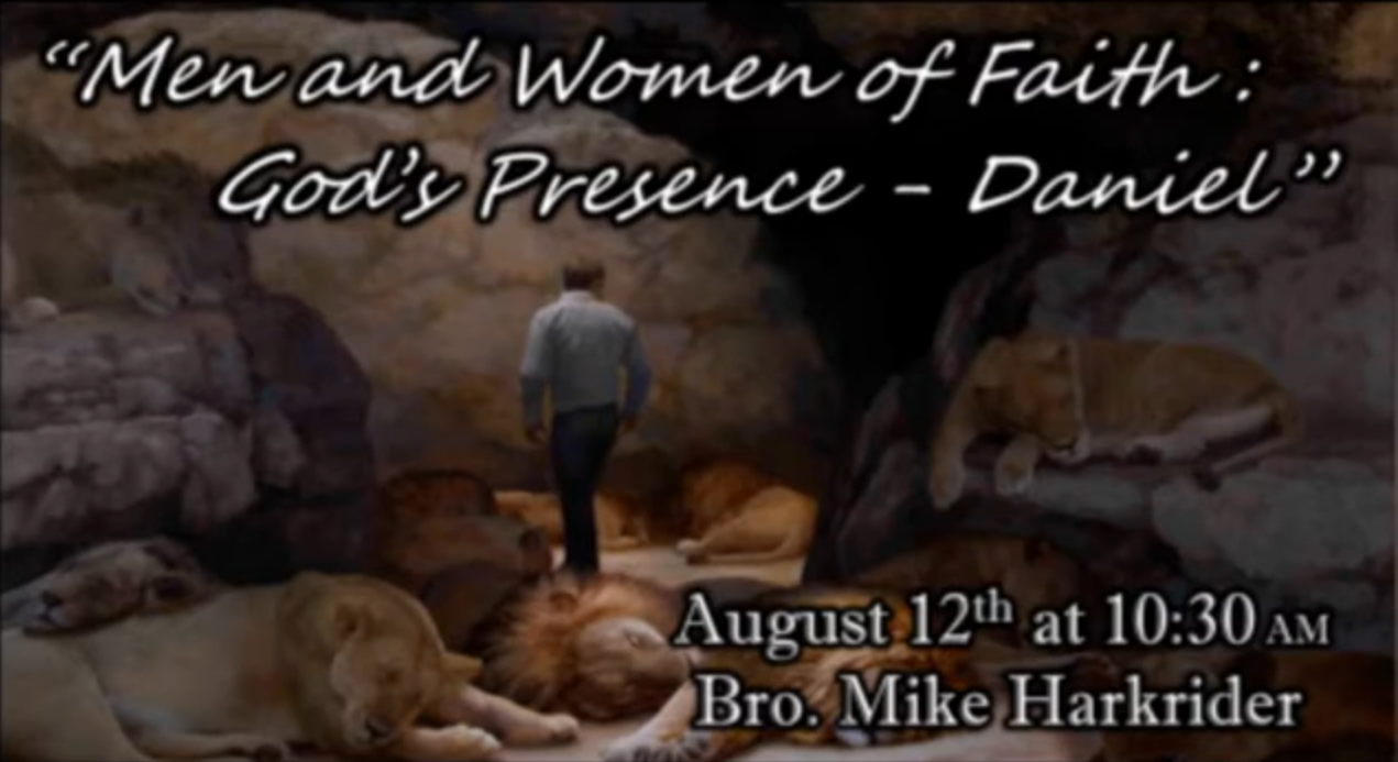 God's Presence -- Daniel