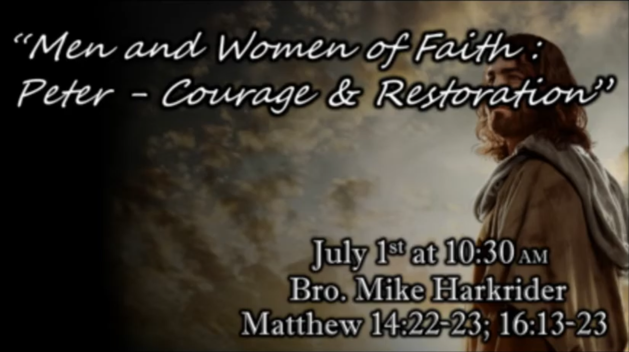 Peter -- Courage and Restoration