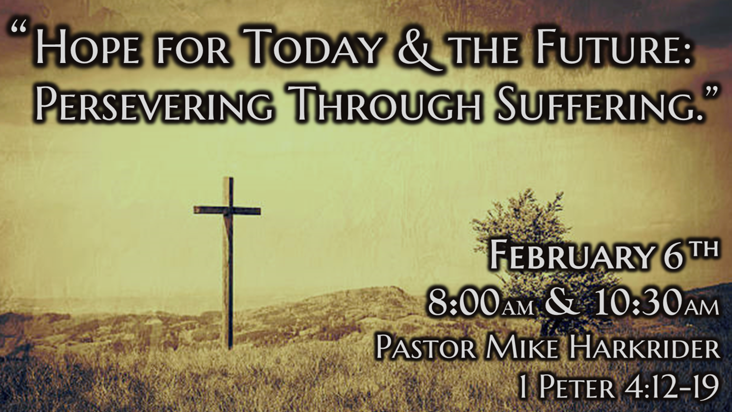 Persevering Through Suffering
