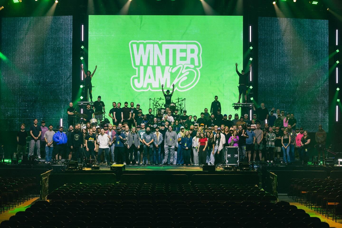 Winter Jam Tour Spectacular 2025 -Pre Jam Party-Nashville TN- Purpose Live Jason and Skylar Ferris - live performance coach / live show producers, teaching how to be an onstage success, perform confidently onstage, how to create a great live show, wh