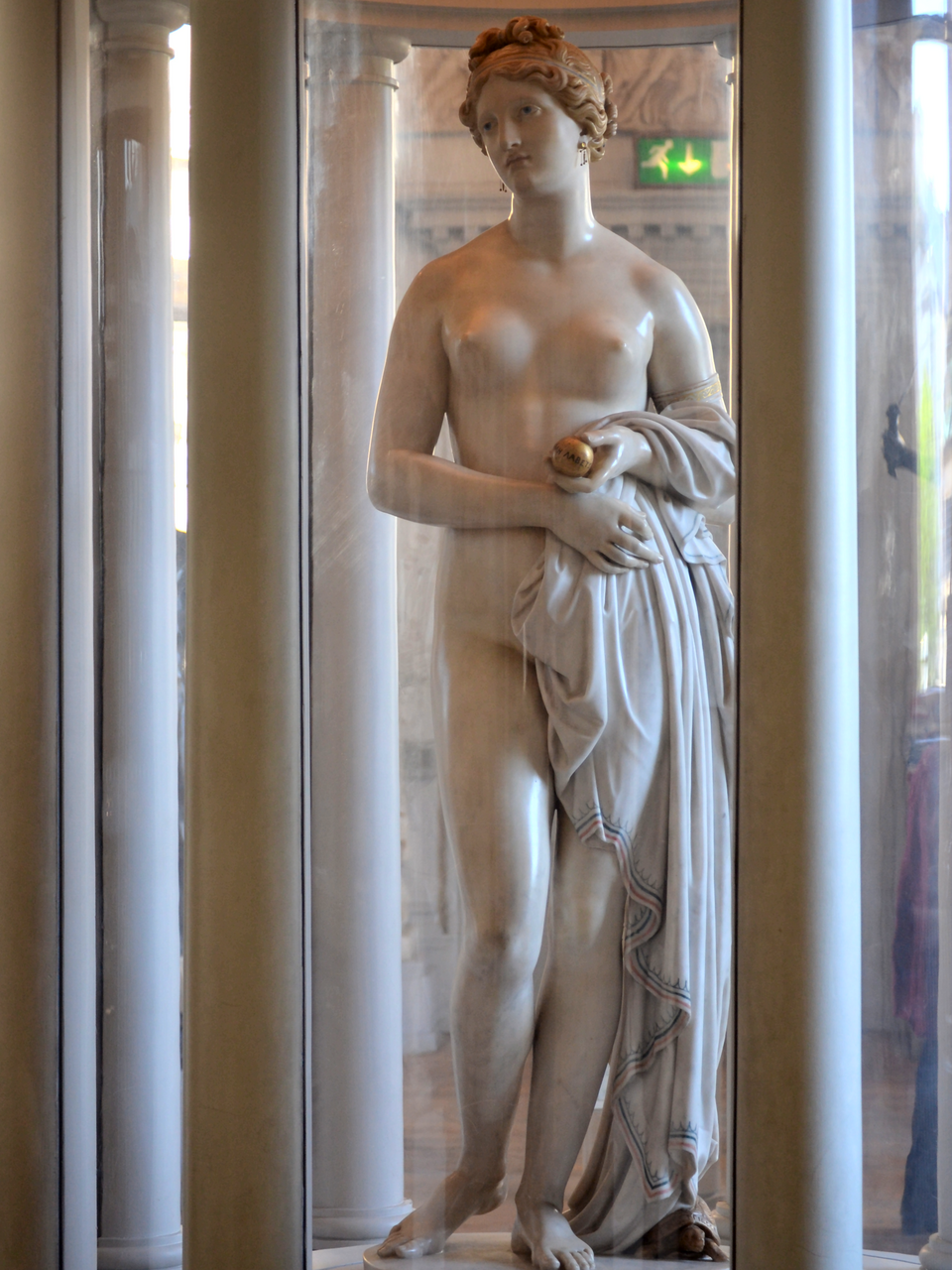 Fig.3) John Gibson (1790 – 1866), Tinted Venus, 1851–56, marble and wax. Walker Art Gallery, Liverpool