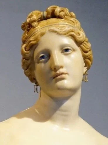 Fig. 4) John Gibson (1790 – 1866), Tinted Venus, 1851–56, marble and wax. Walker Art Gallery, Liverpool