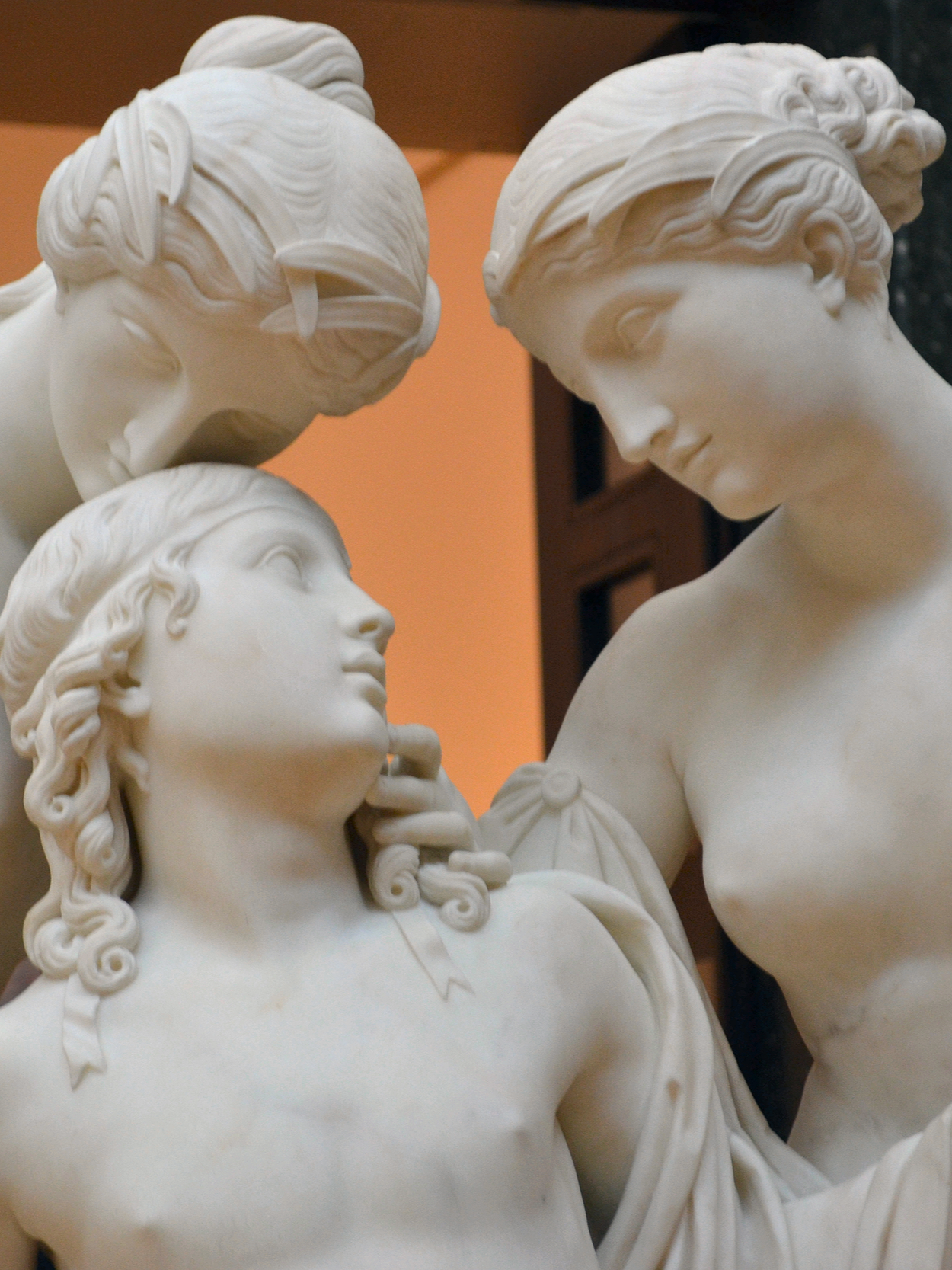 Fig.2) John Gibson (1790 – 1866), Hylas Surprised by the Naiades (1827 - 1837),
Marble, Tate, UK (N01746)