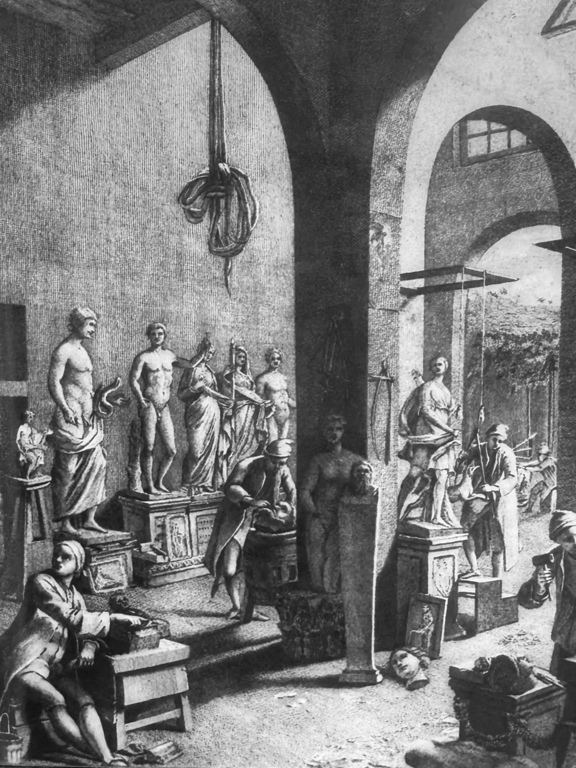 Cavaceppi's workshop