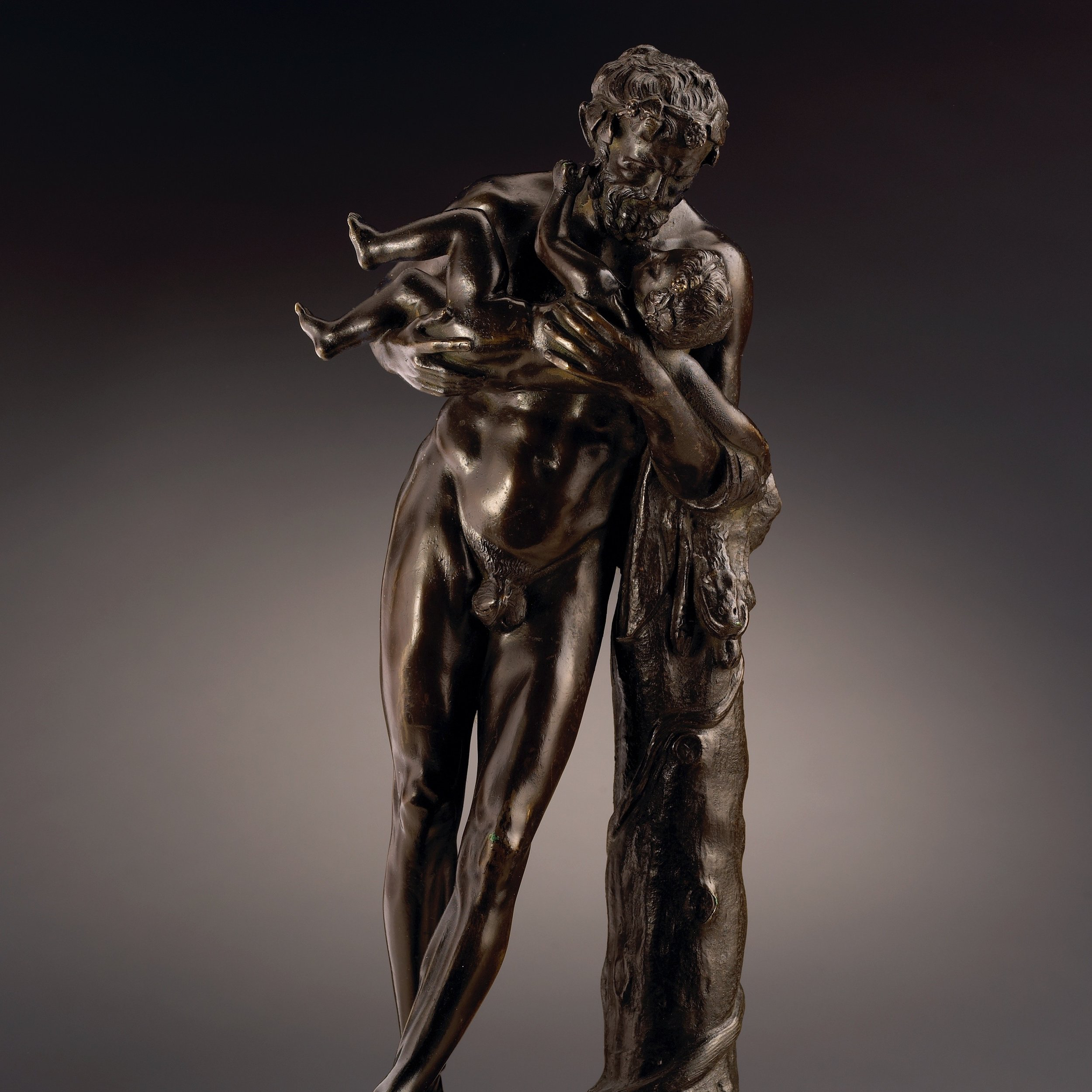 NEOCLASSICAL SILENUS & BACCHUS
