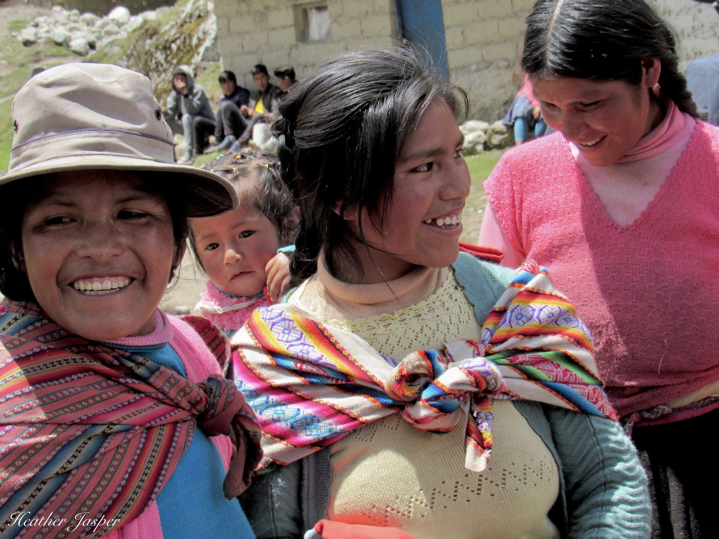 las mujeres de Japu de la Nación Q'ero