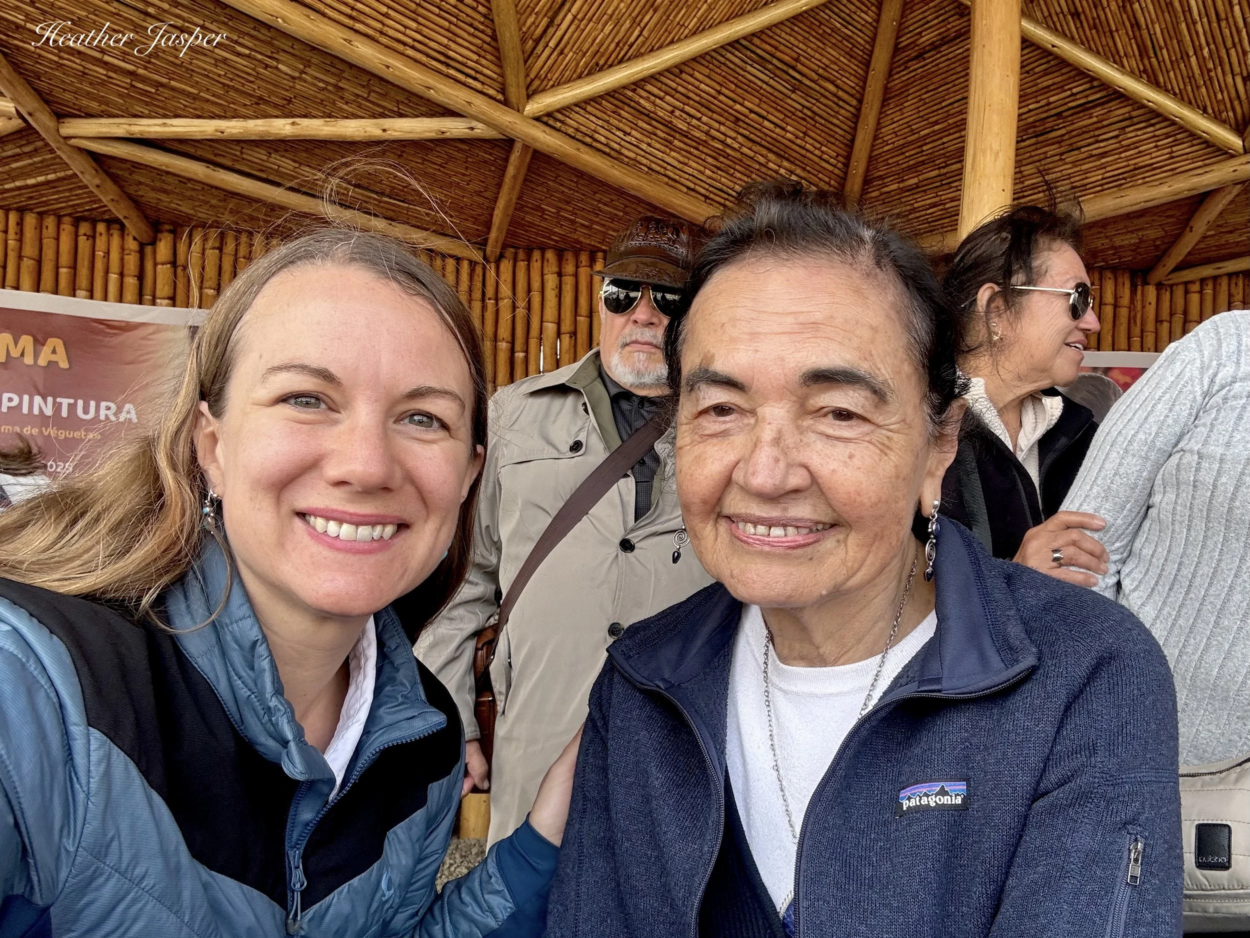 Doctor Ruth Shady Solis at Vichama Caral Peru