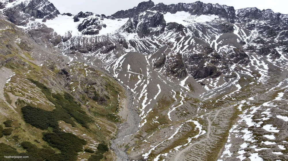 If there is fresh snow, the top part of the trail is difficult to find.