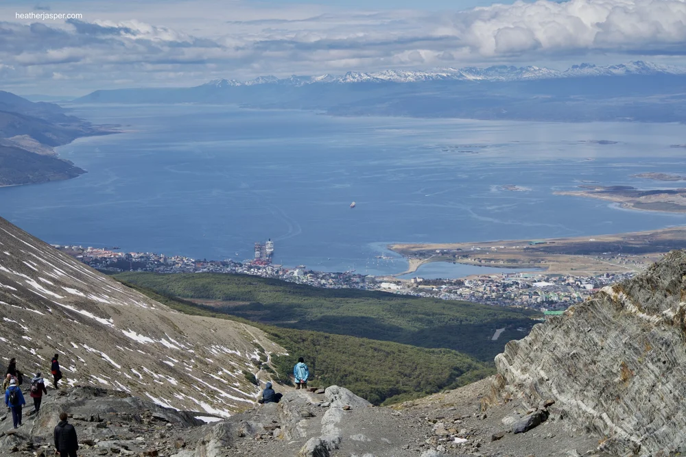 This is the view from the top.