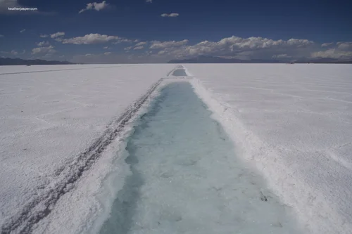 What are the Salinas Grandes salt flats in northern Argentina like? —  Heather Jasper