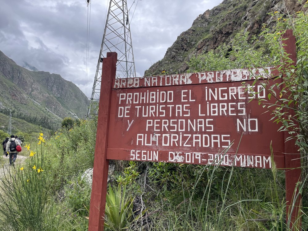 Entrance Prohibited to Tourists &amp; Unauthorized People