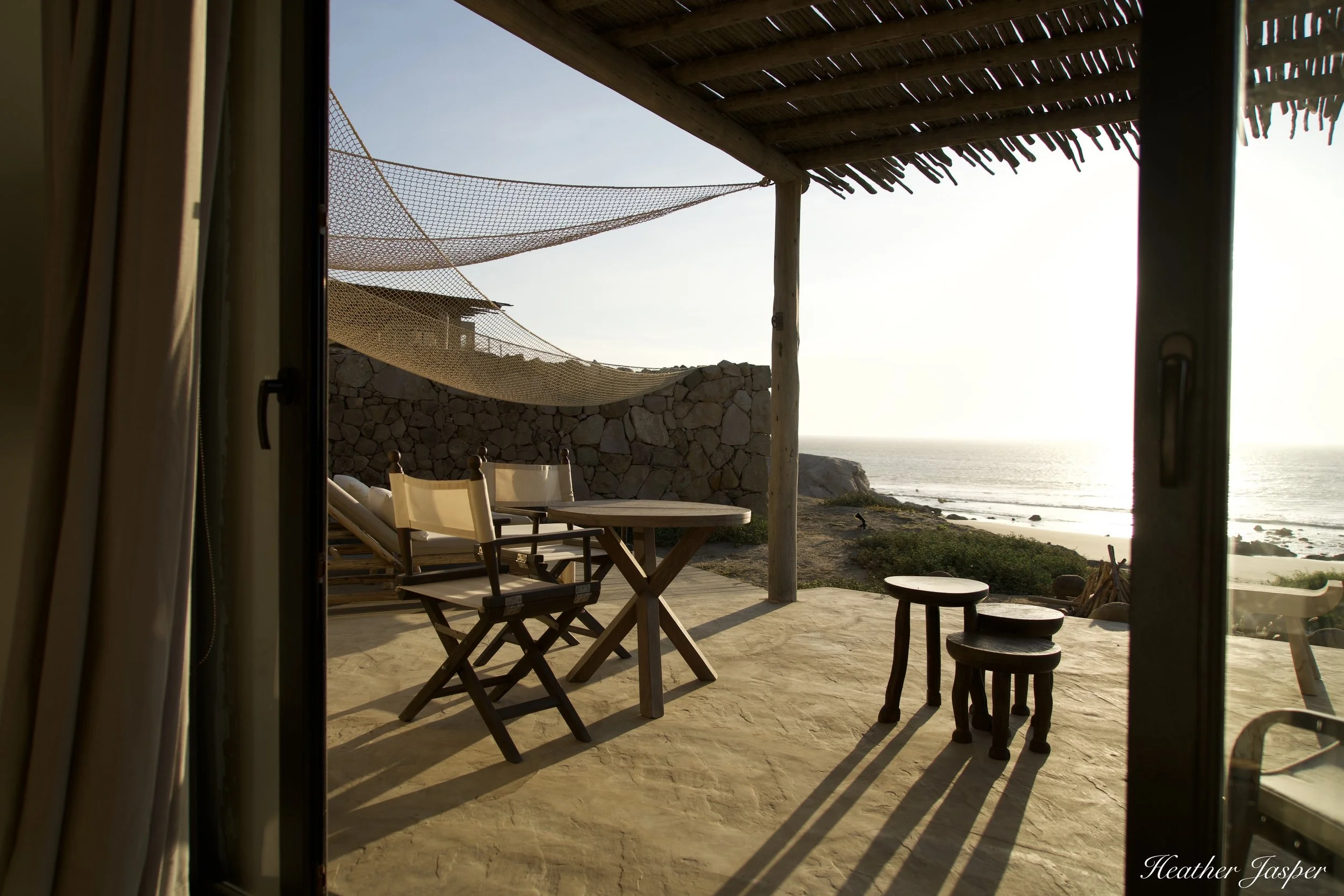 My suite had a private deck.