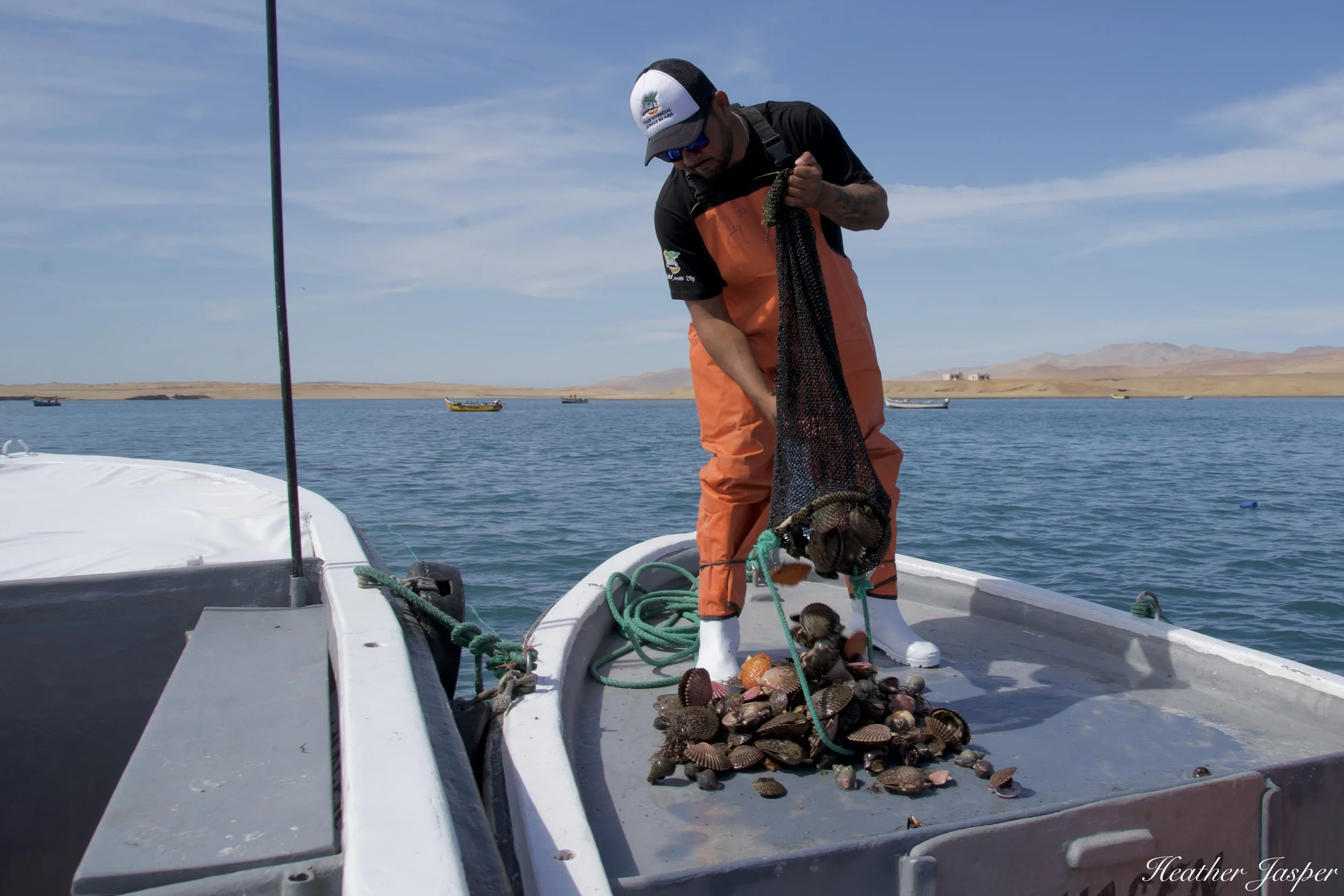 community tourism at Atenas Beach Paracas Peru