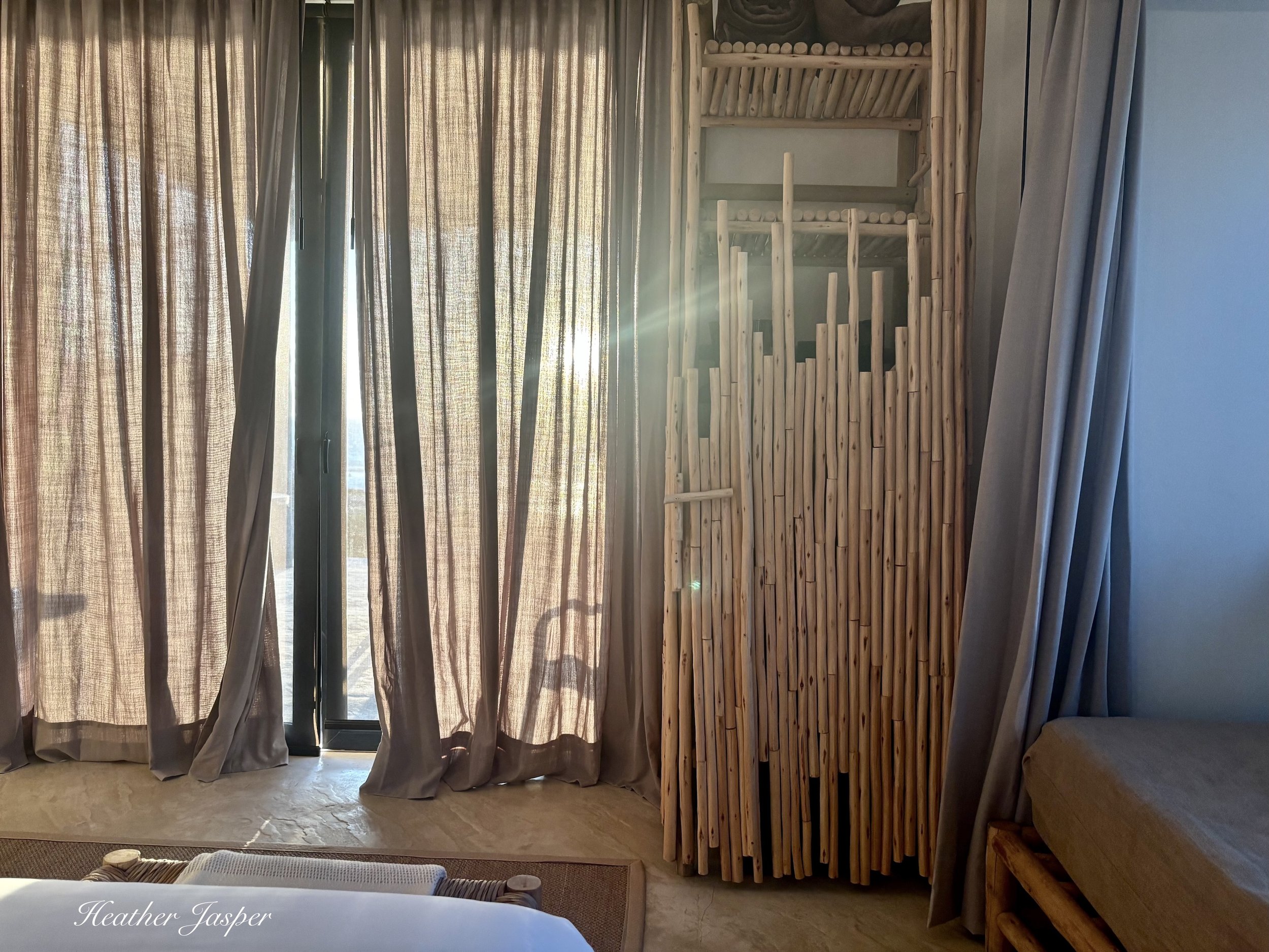 my suite at Inkaterra Cabo Blanco Peru