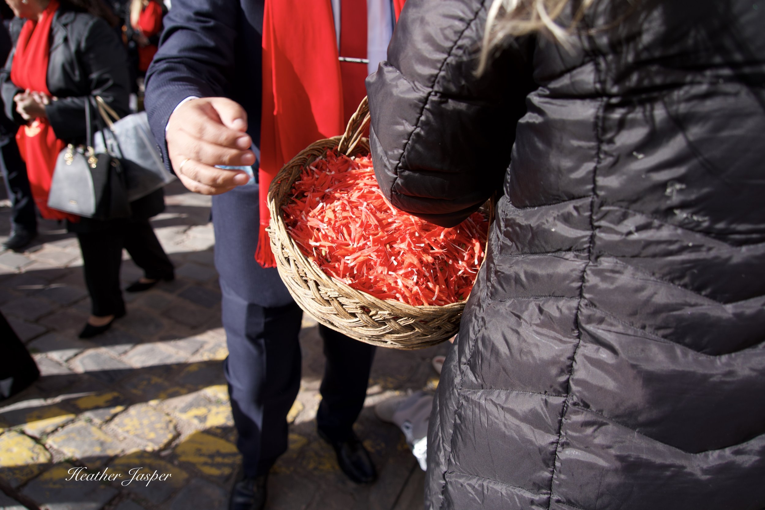 nucchu para Señor de los Temblores Cusco Peru
