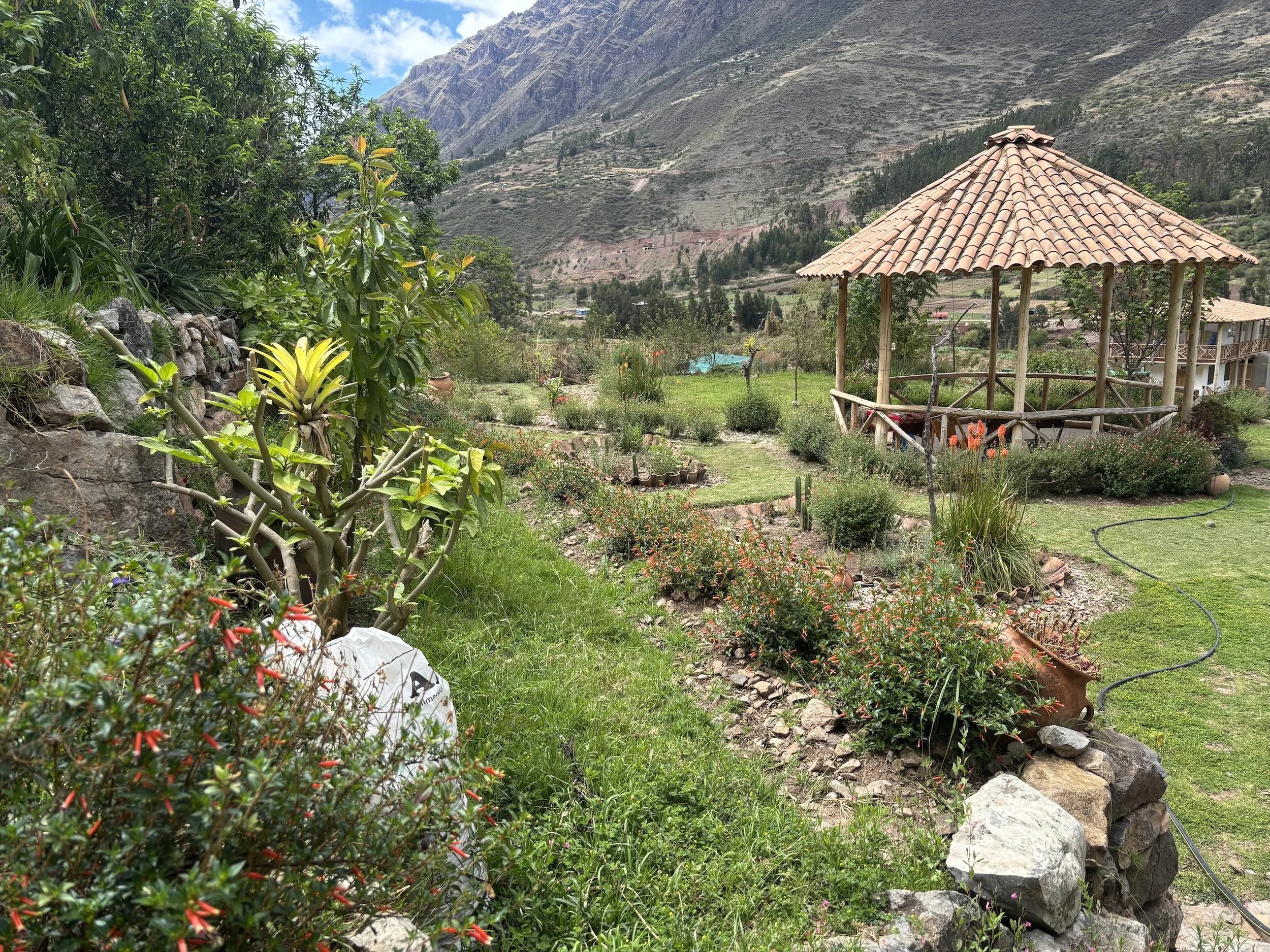 Sacred Garden at the Bearded Mountaineer Lodge