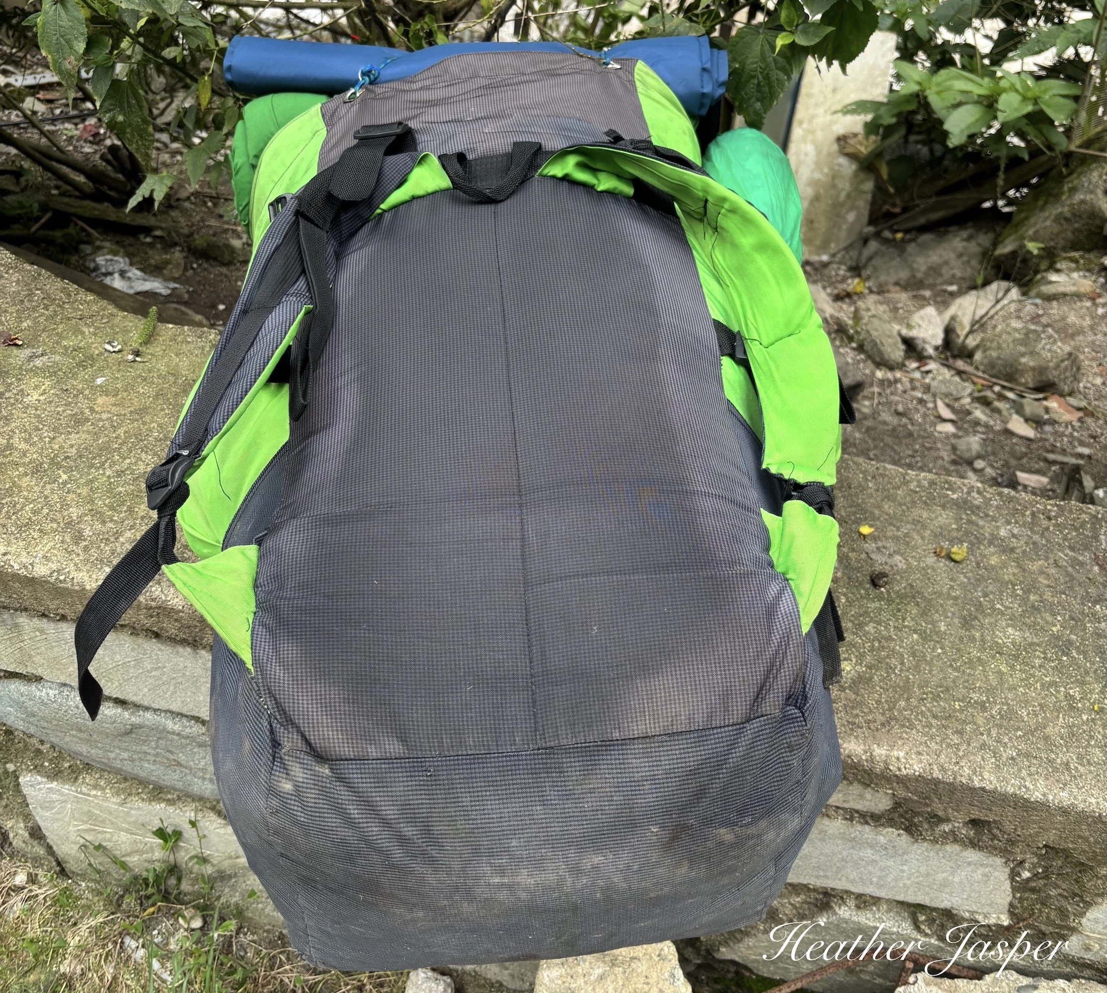 Alpaca Expeditions backpack no waist strap