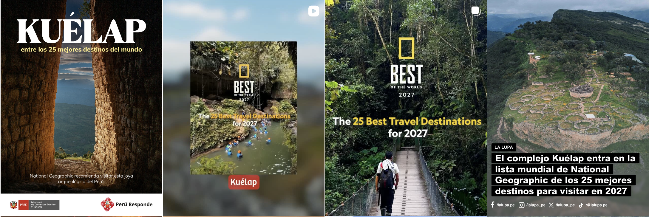 National Geographic Kuélap in the Peruvian news