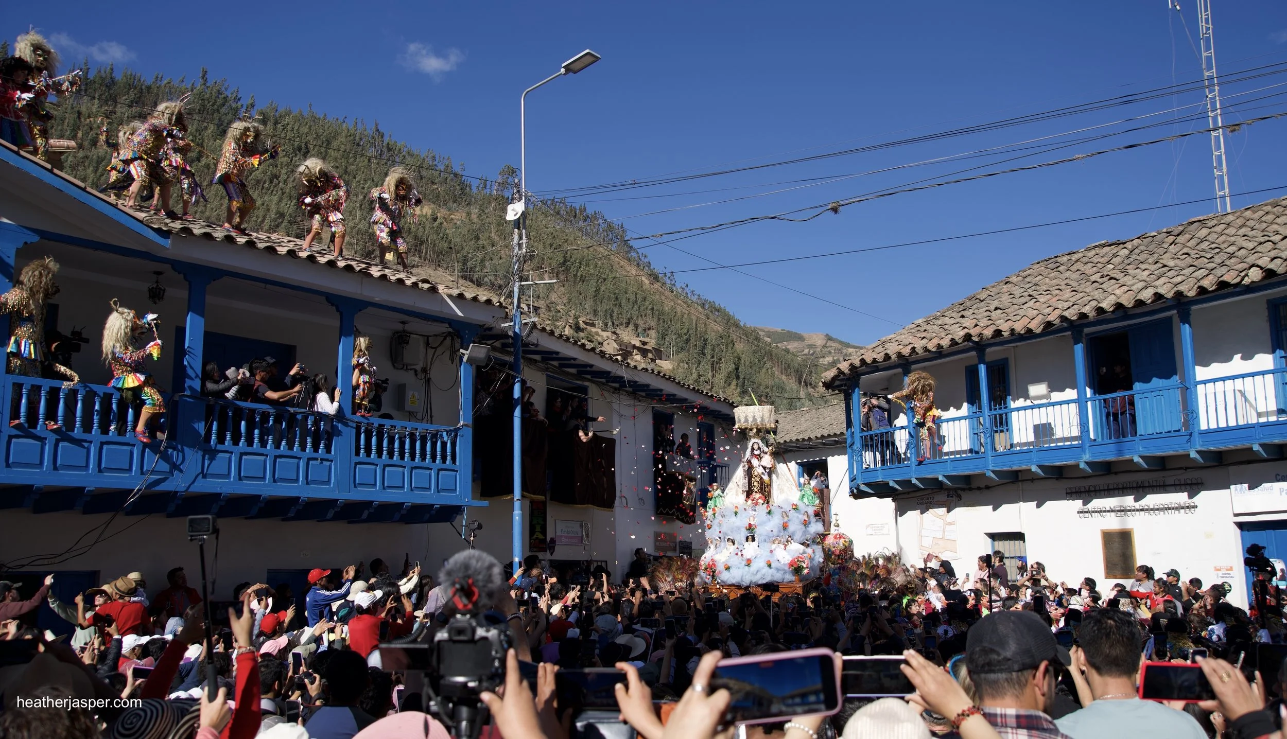 Festividad de la Virgen del Carmen Paucartambo Peru