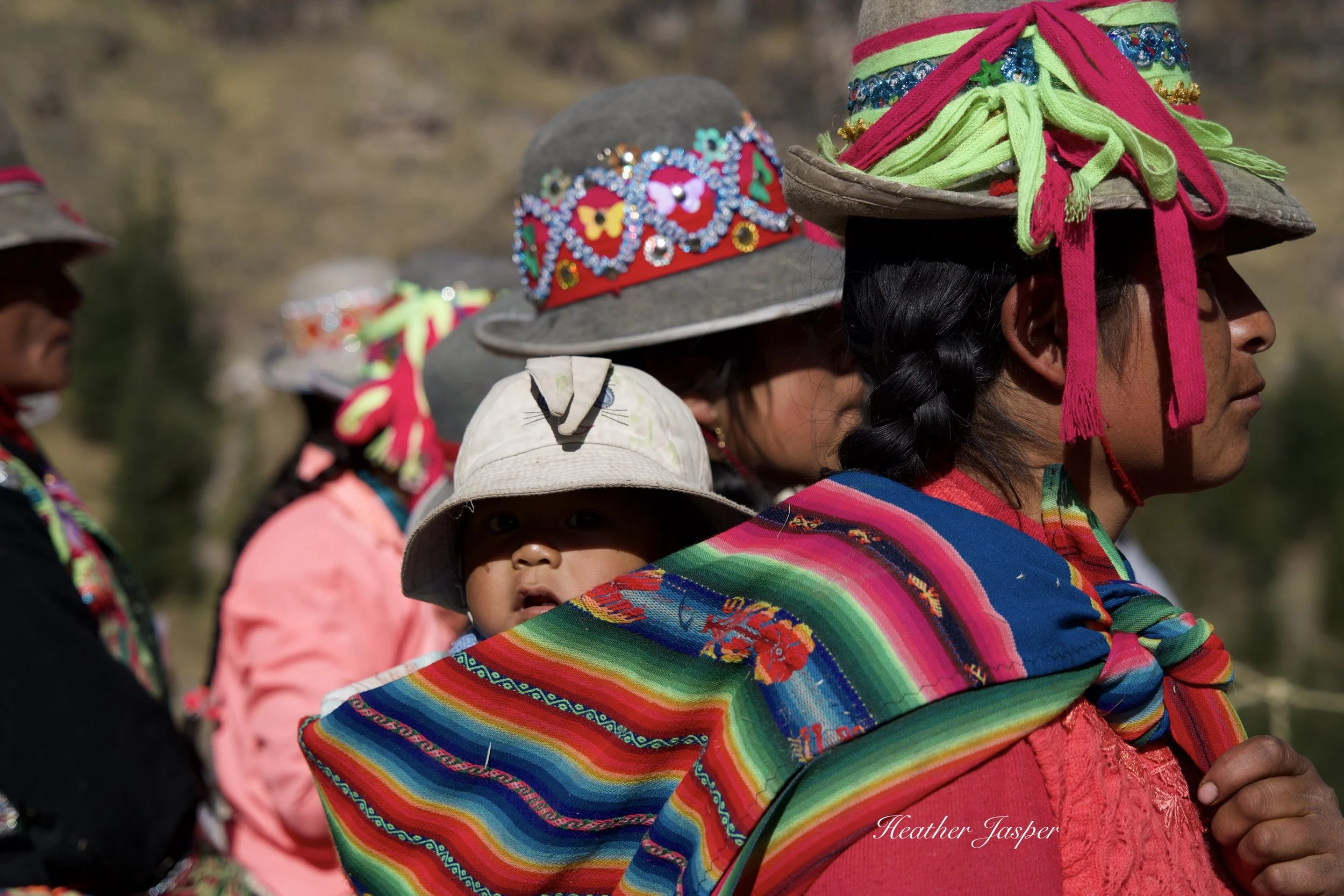 The whole community comes together to rebuilt the bridge.