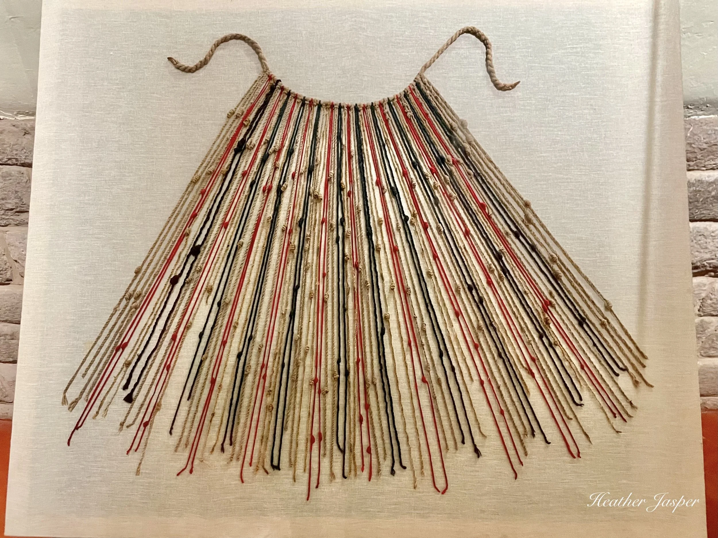 quipu at Casa Concha Machu Picchu Museum Cusco Peru