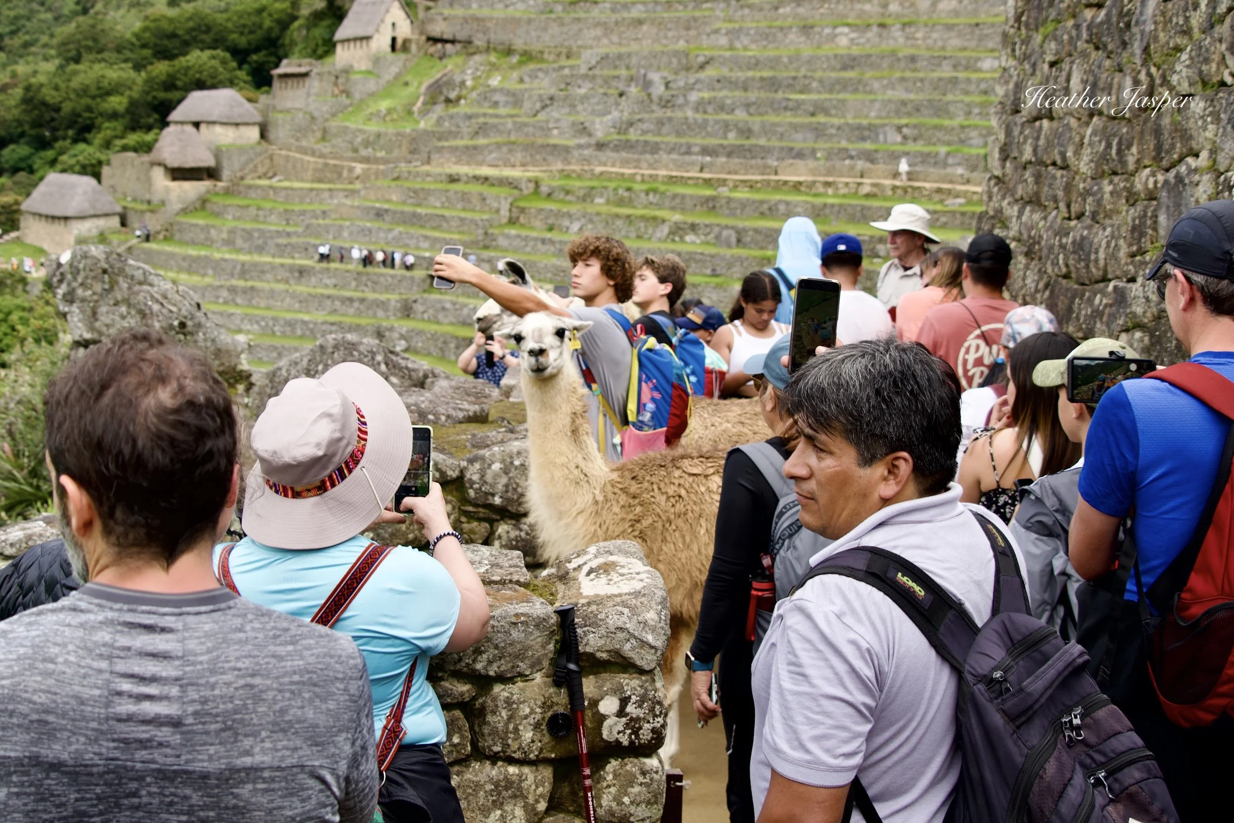 over tourism at Machu Picchu Peru