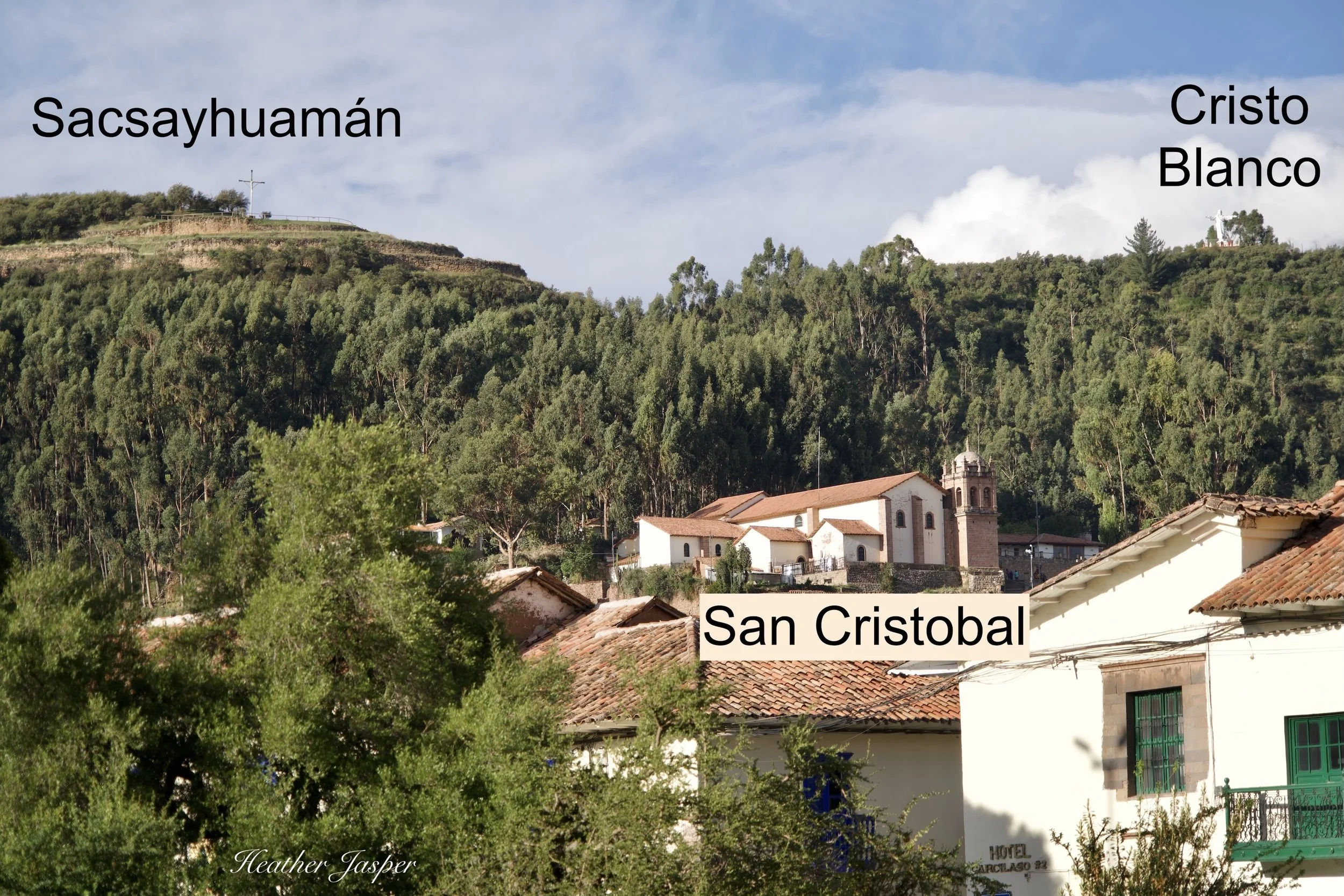 San Cristobal and Sacsayhuamán Cusco Peru