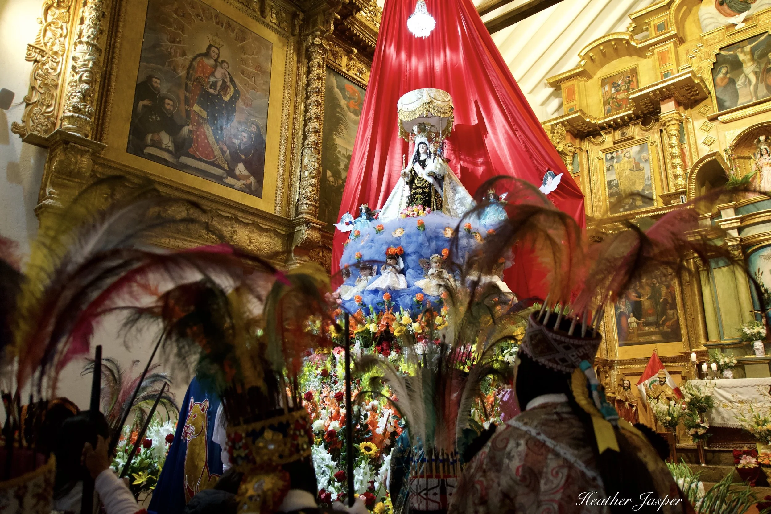 La Virgen del Carmen Paucartambo Peru