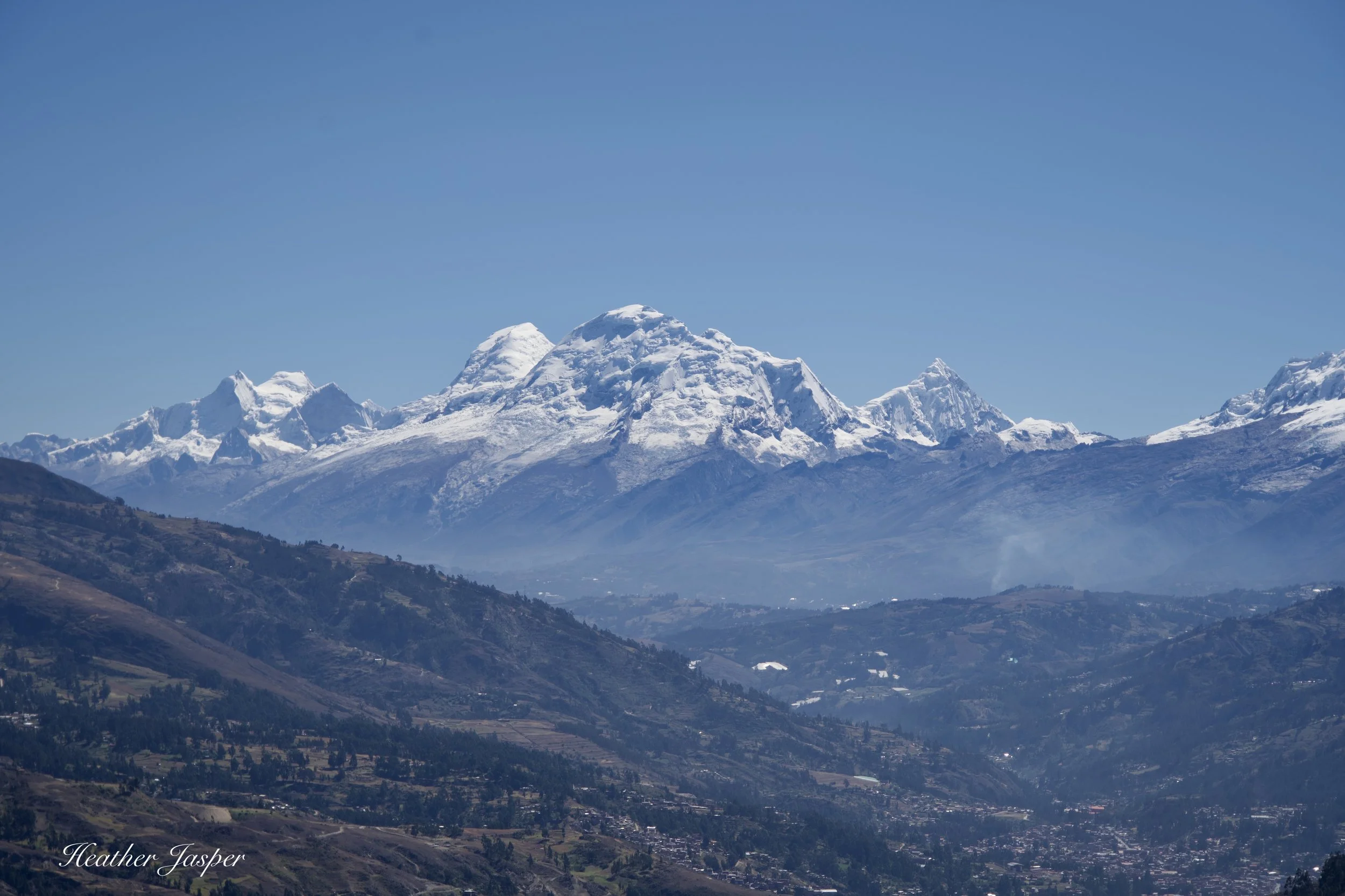 Nevado Huascarán Cordillera Blanca Perú