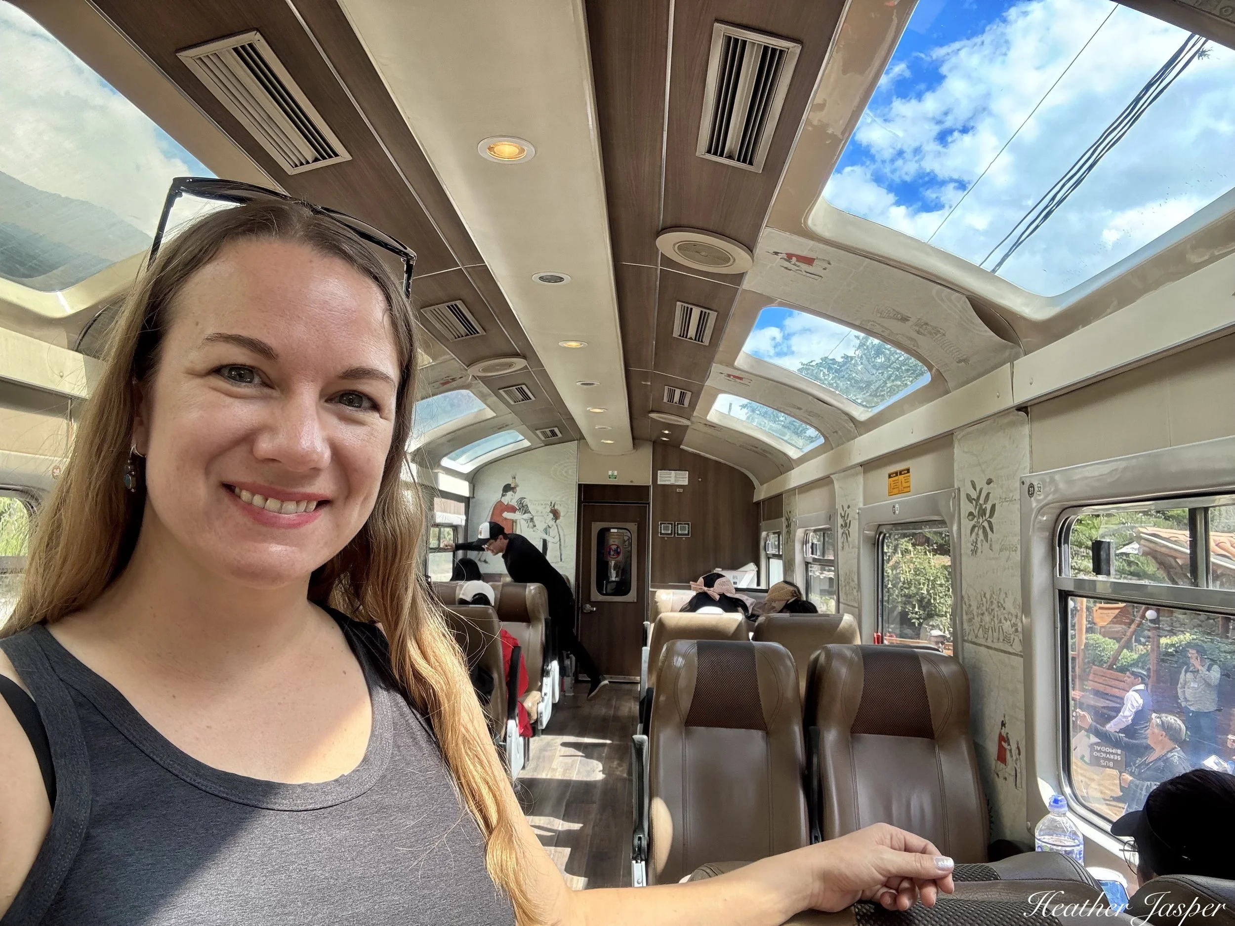 the train to Machu Picchu Expedition Peru Rail