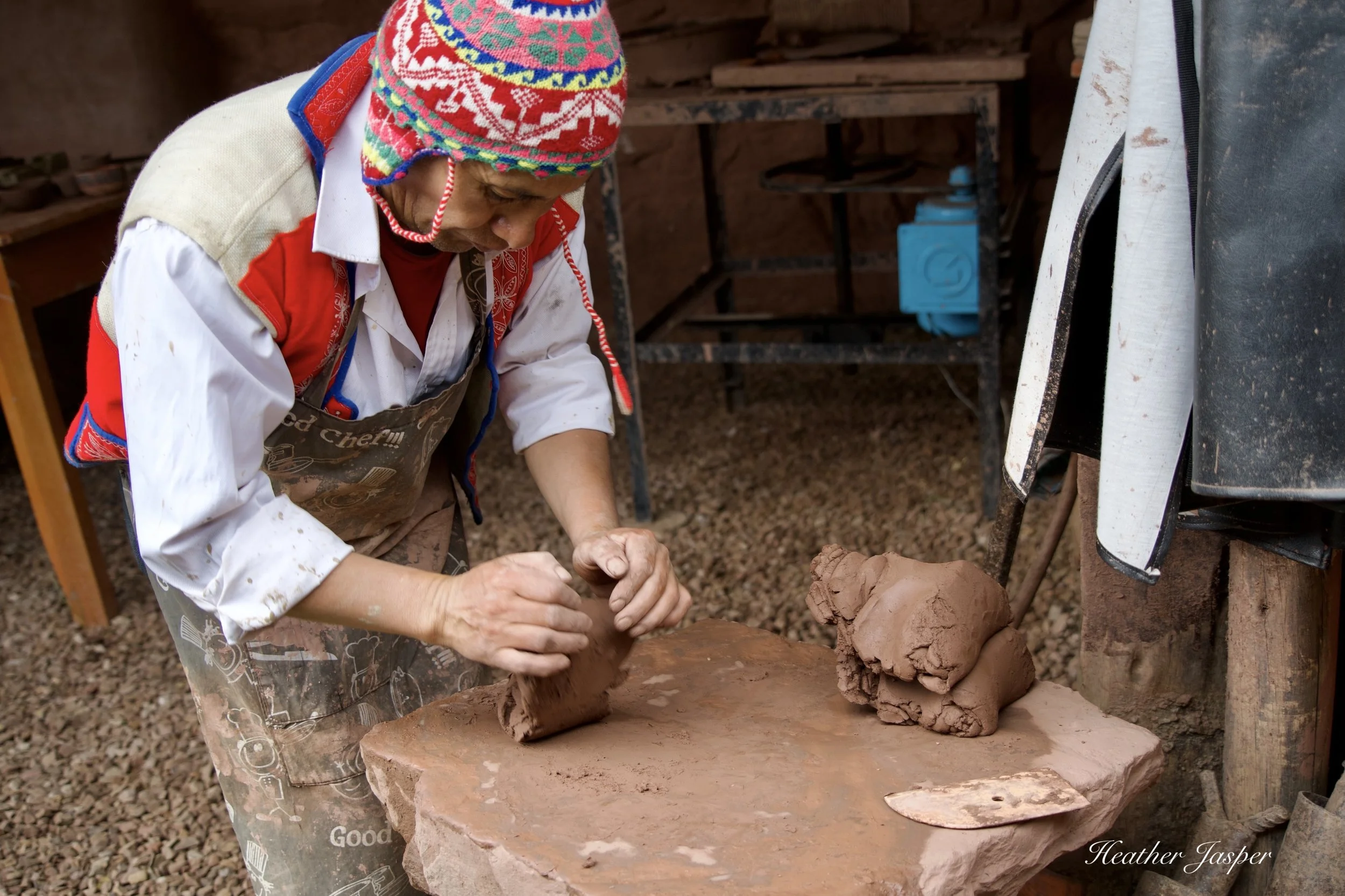 how to make pottery like an Inca