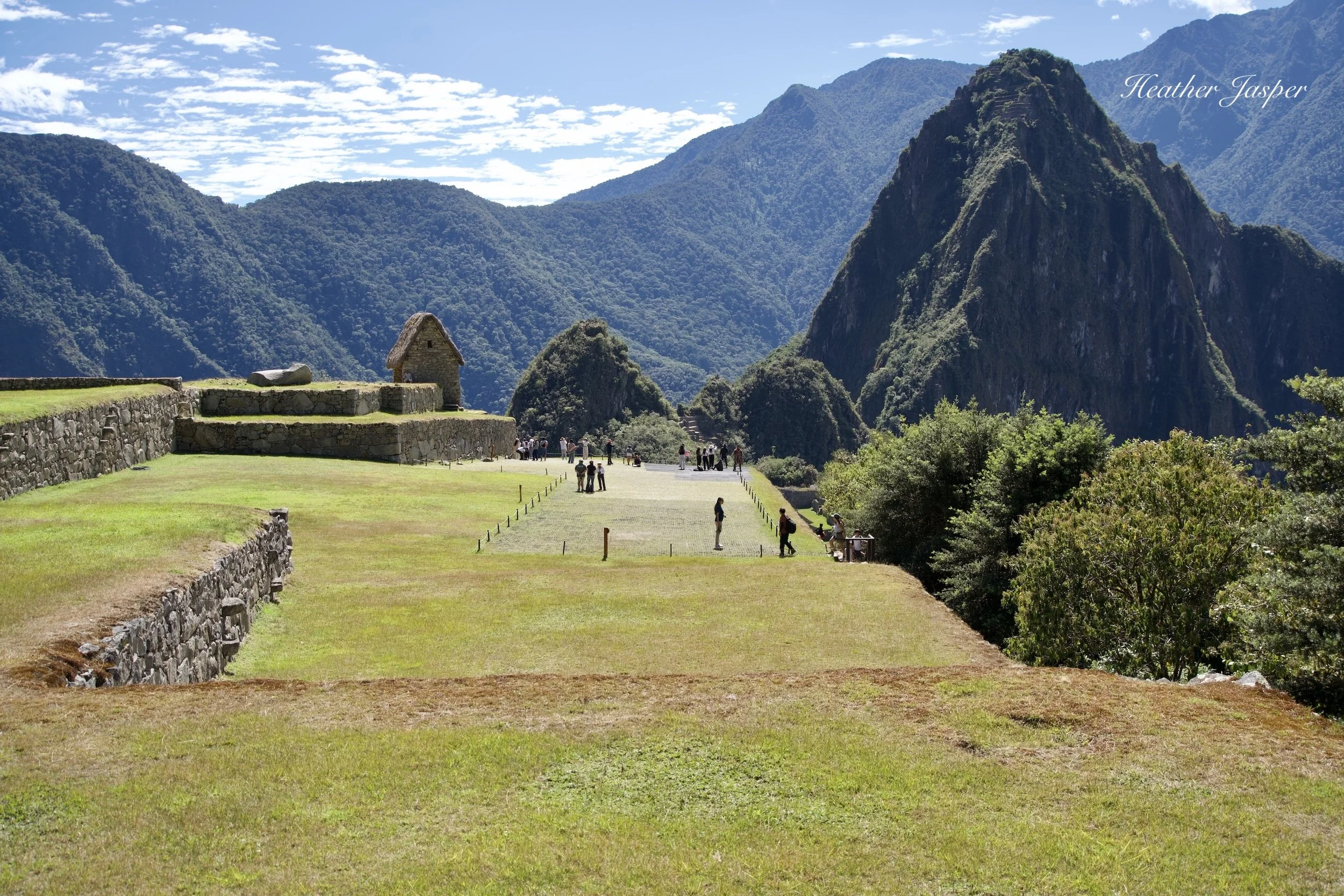 protecting Machu Picchu Peru