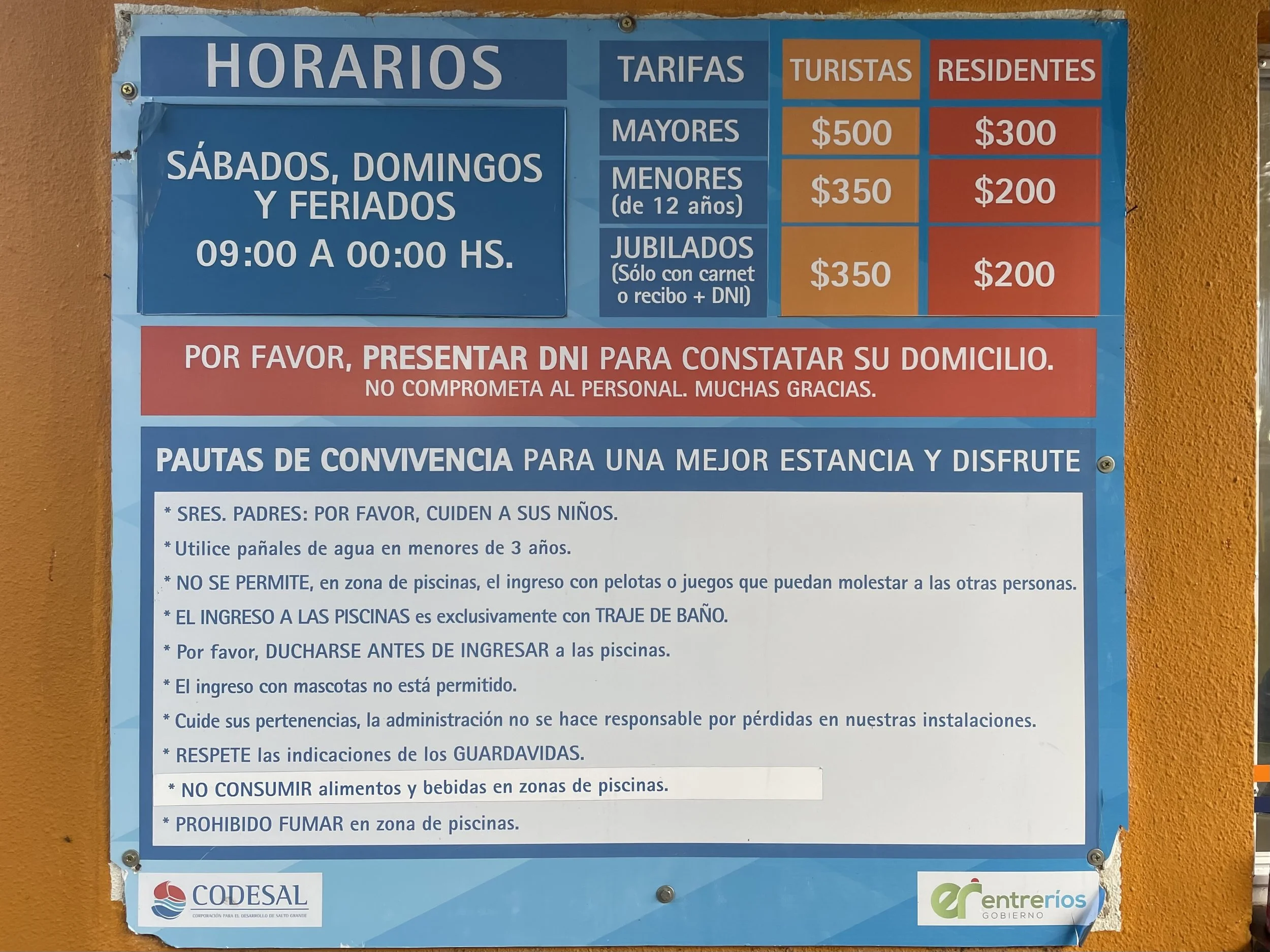 different prices for locals and tourists